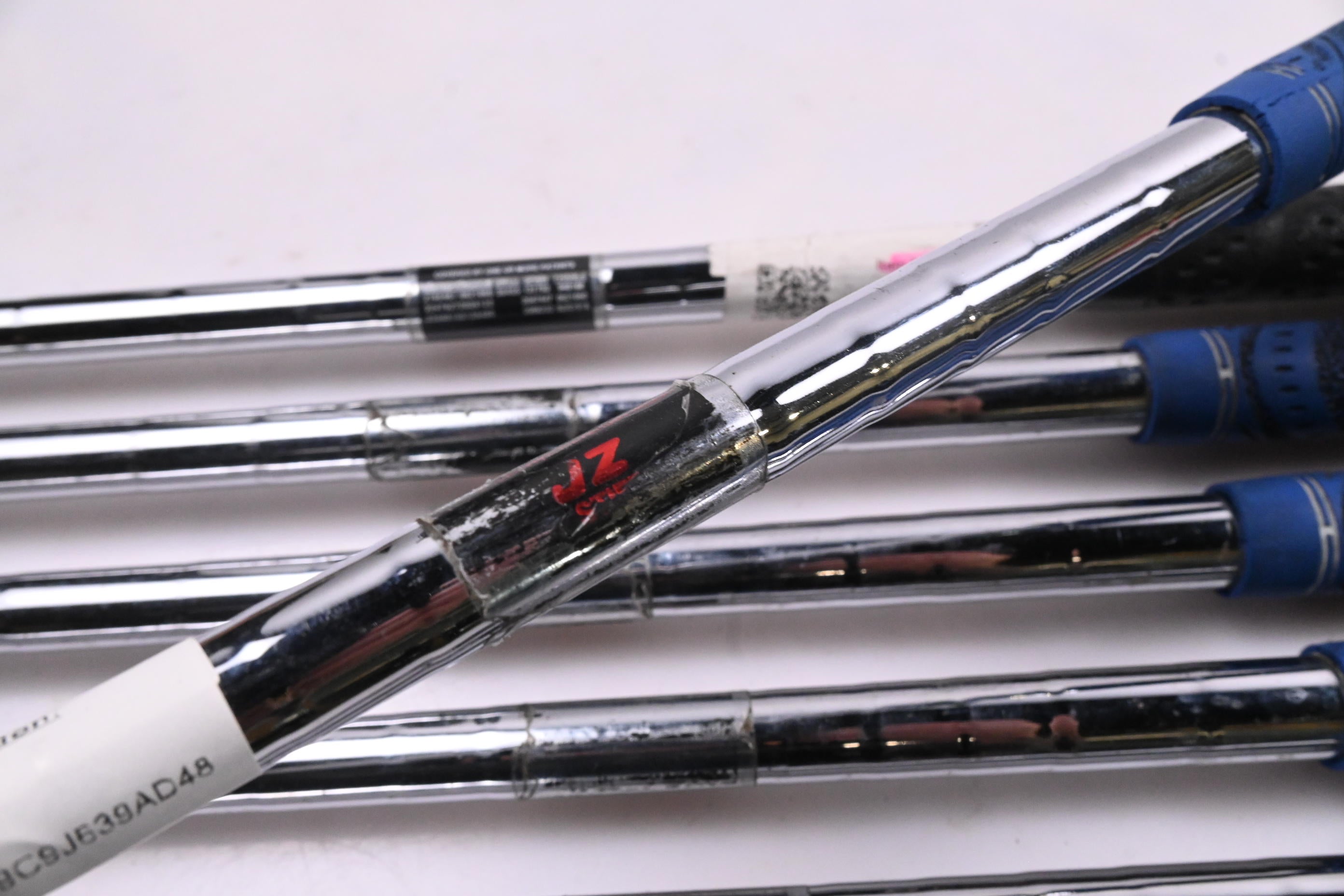 Ping i3 Irons / 4-PW+SW / Blue Dot / Stiff Flex Ping Cushin JZ Red Shafts
