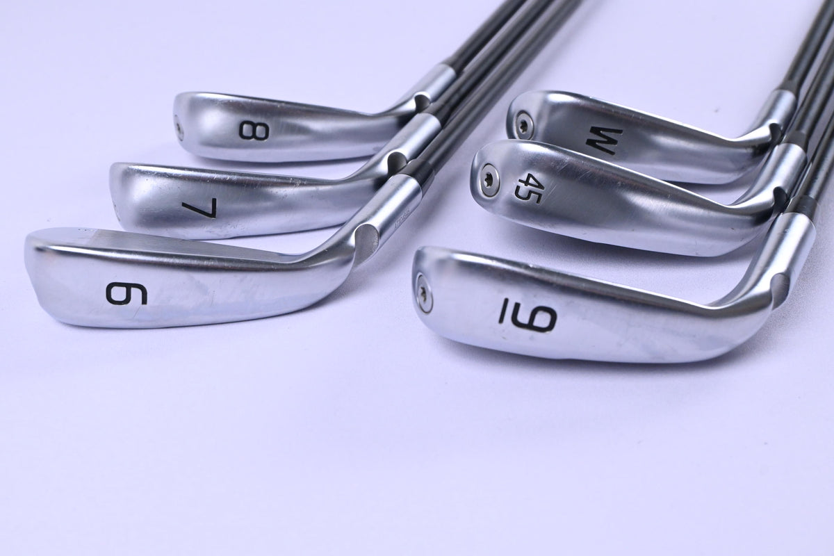 Ping G430 Irons / 6-PW+GW / Black Dot / Senior Flex Ping Alta CB Black AWT