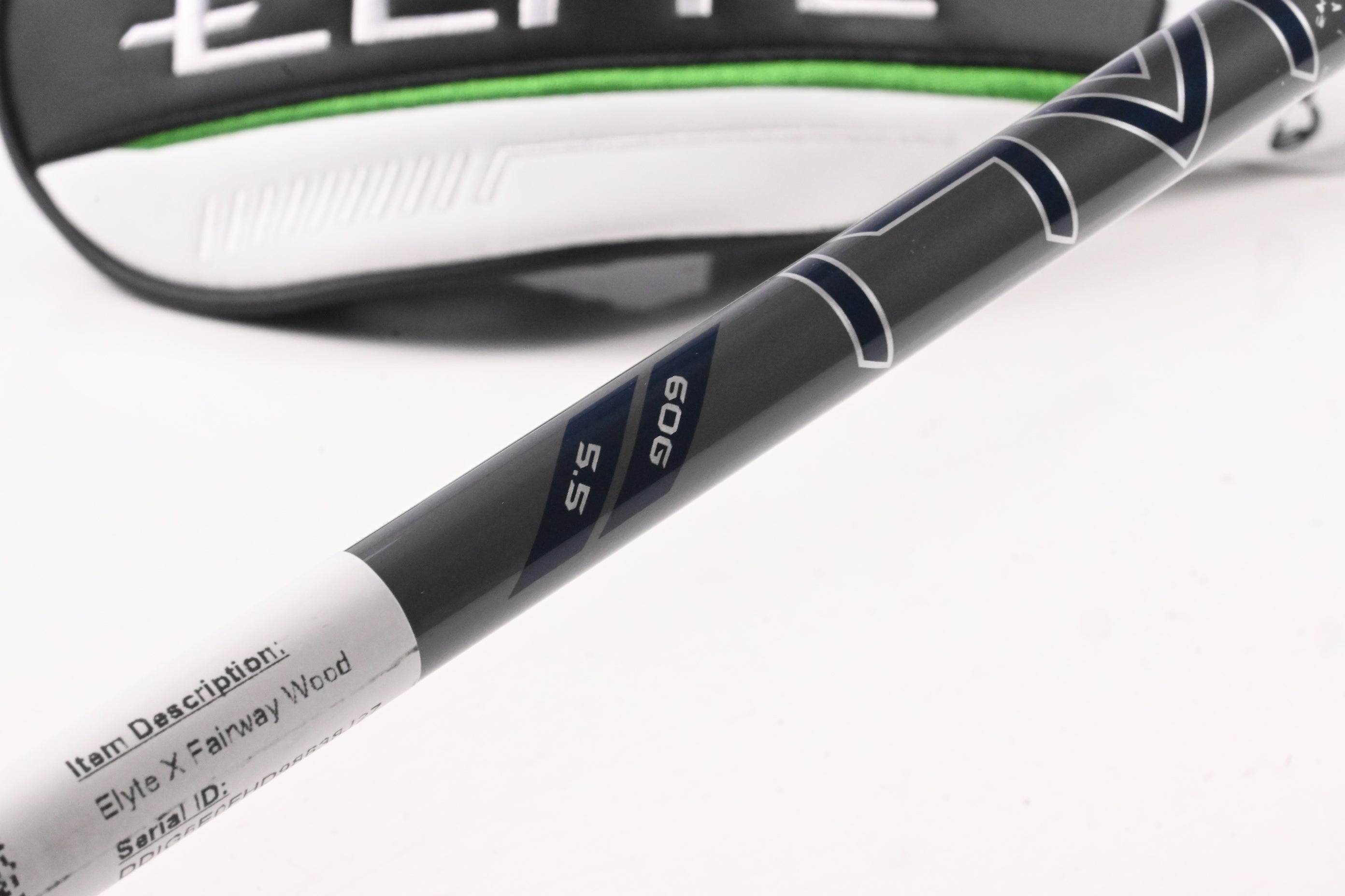 Callaway Elyte X #3 Wood / 15 Degree / Regular Flex Project X Denali Charcoal 60