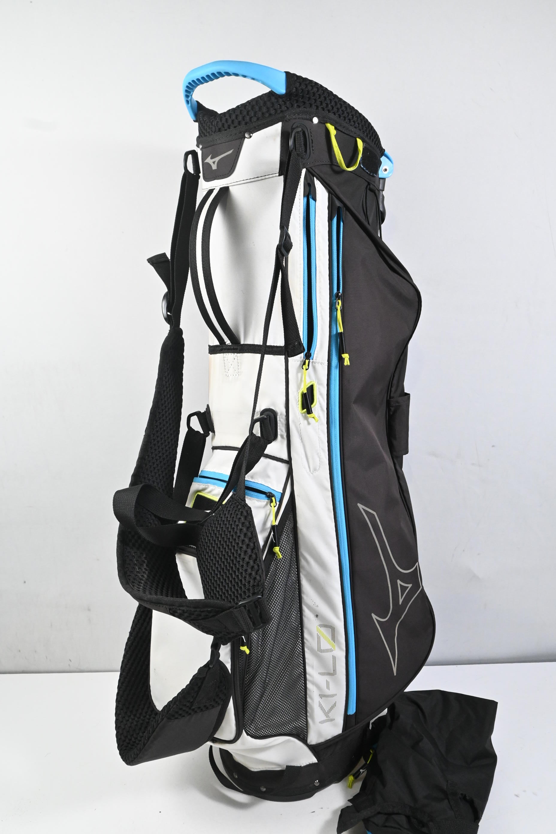 Mizuno K1-LO Stand Bag / 5-Way Divider / Black, White, Blue