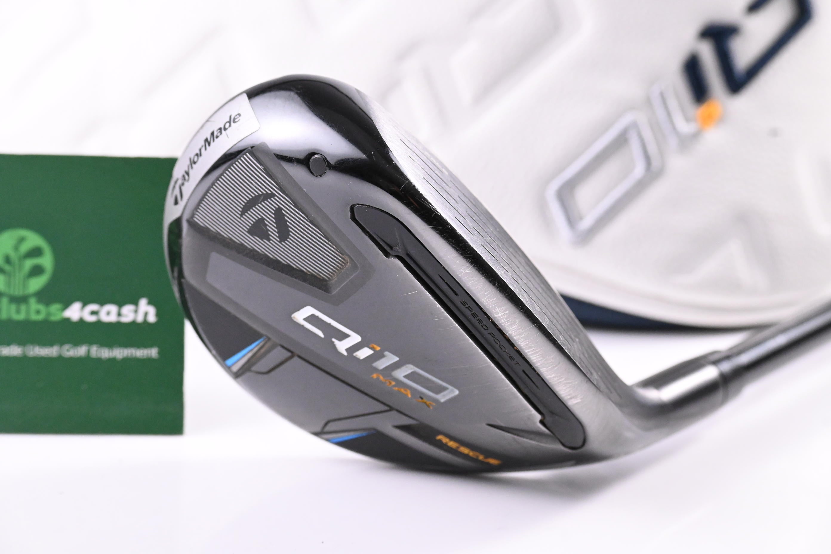 Ladies Taylormade Qi10 Max #5 Hybrid / 27 Degree / Ladies Flex C6 Black Iron 50