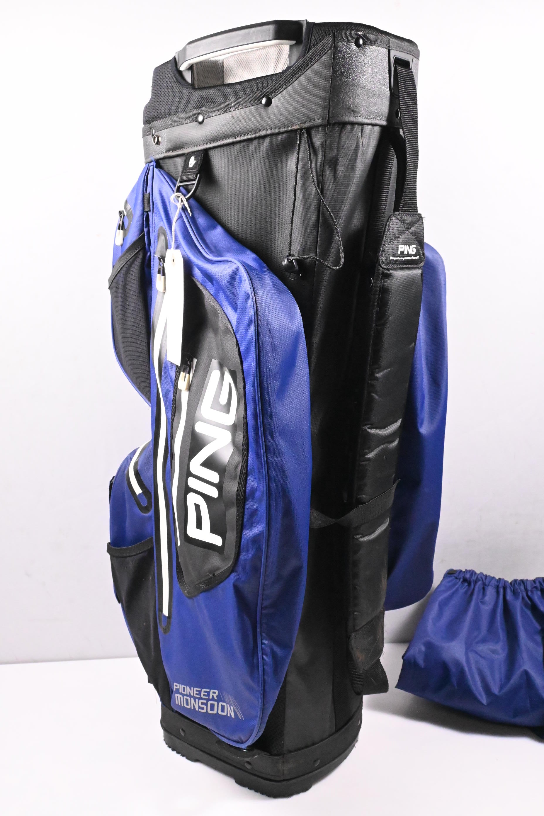 Ping Pioneer Monsoon Cart Bag / 15-Way Divider / Black, Blue