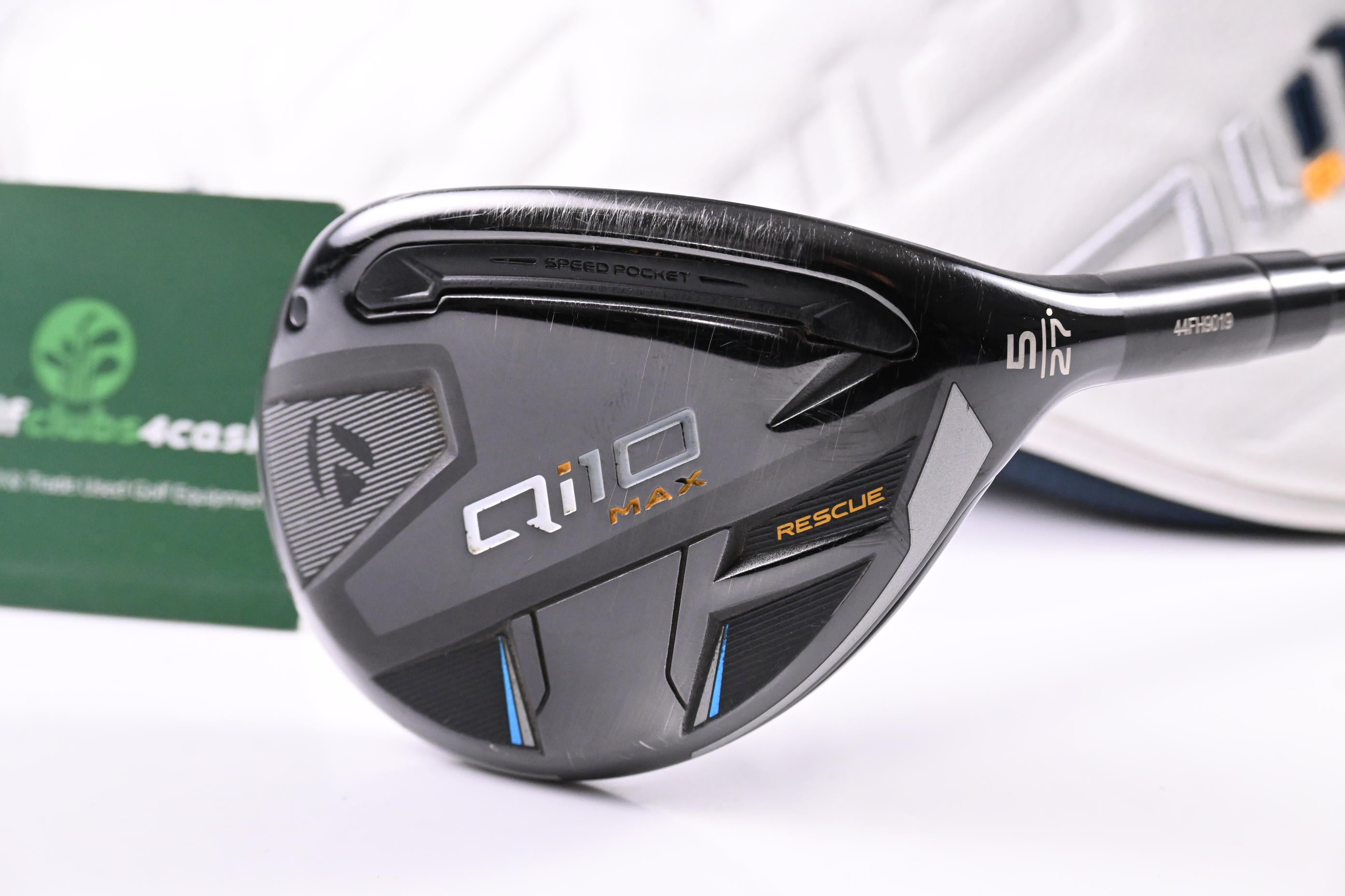 Ladies Taylormade Qi10 Max #5 Hybrid / 27 Degree / Ladies Flex C6 Black Iron 50