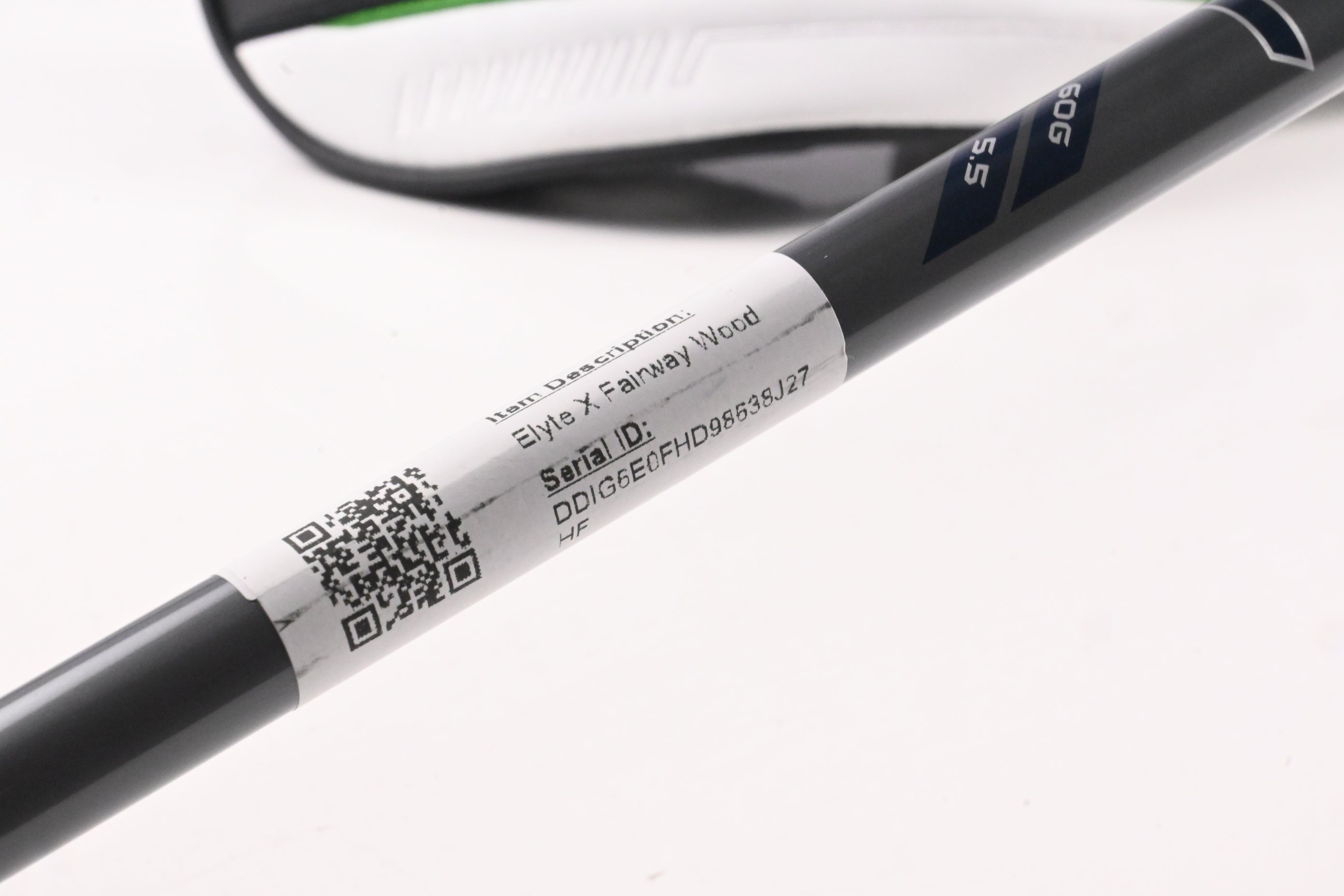 Callaway Elyte X #3 Wood / 15 Degree / Regular Flex Project X Denali Charcoal 60