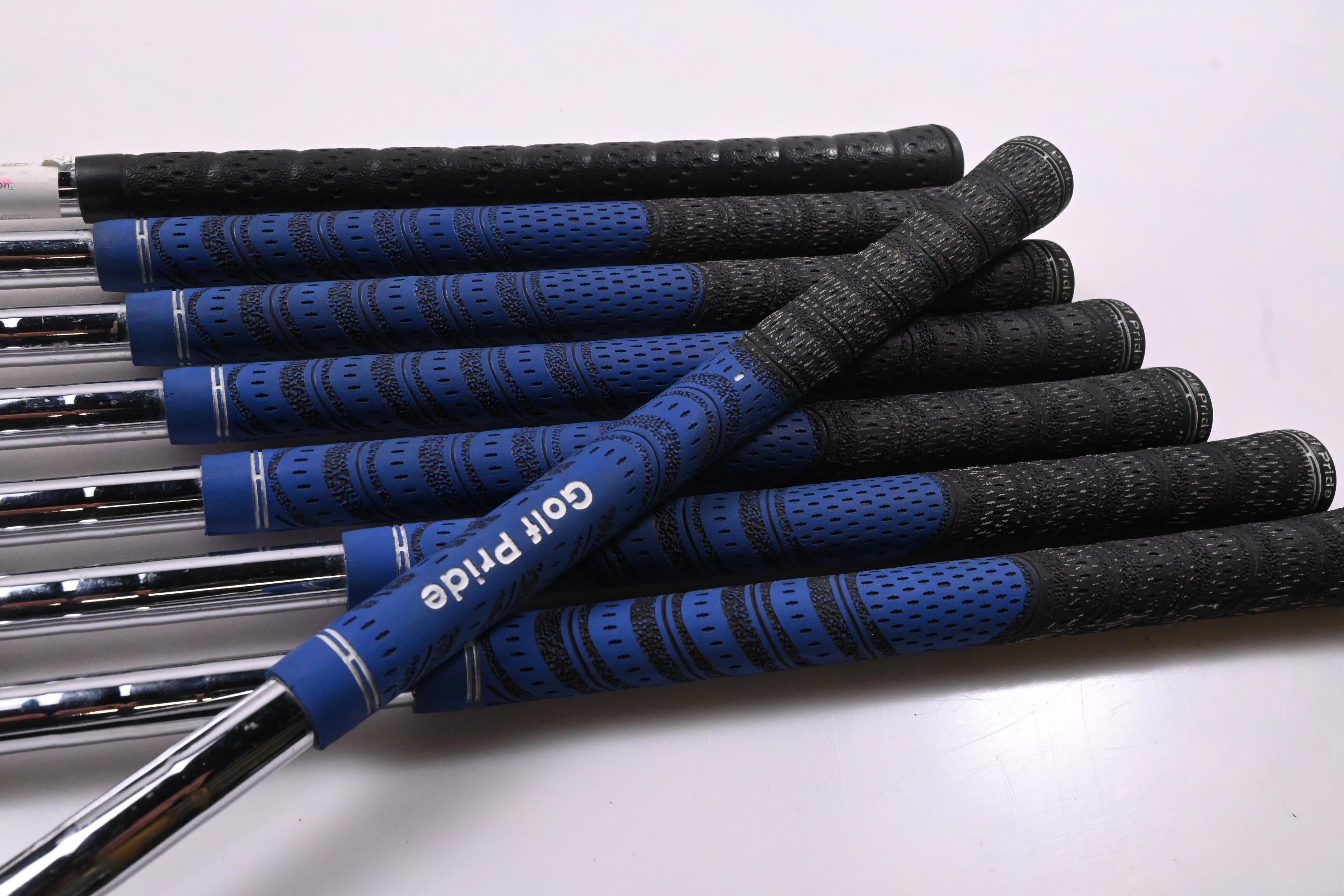 Ping i3 Irons / 4-PW+SW / Blue Dot / Stiff Flex Ping Cushin JZ Red Shafts