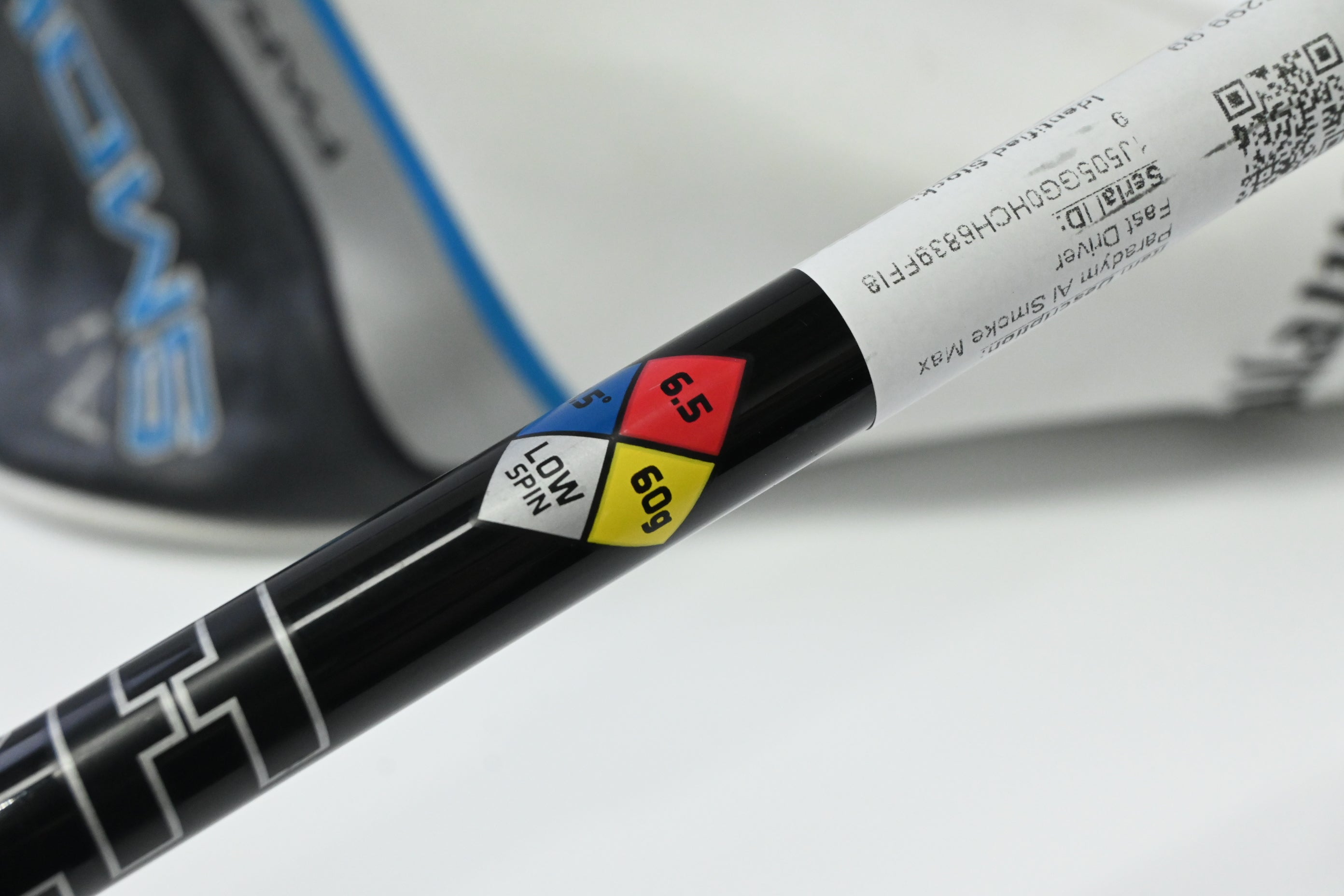 Callaway Paradym Ai Smoke Max Driver / 10.5 Degree / X-Flex HZRDUS Smoke Black