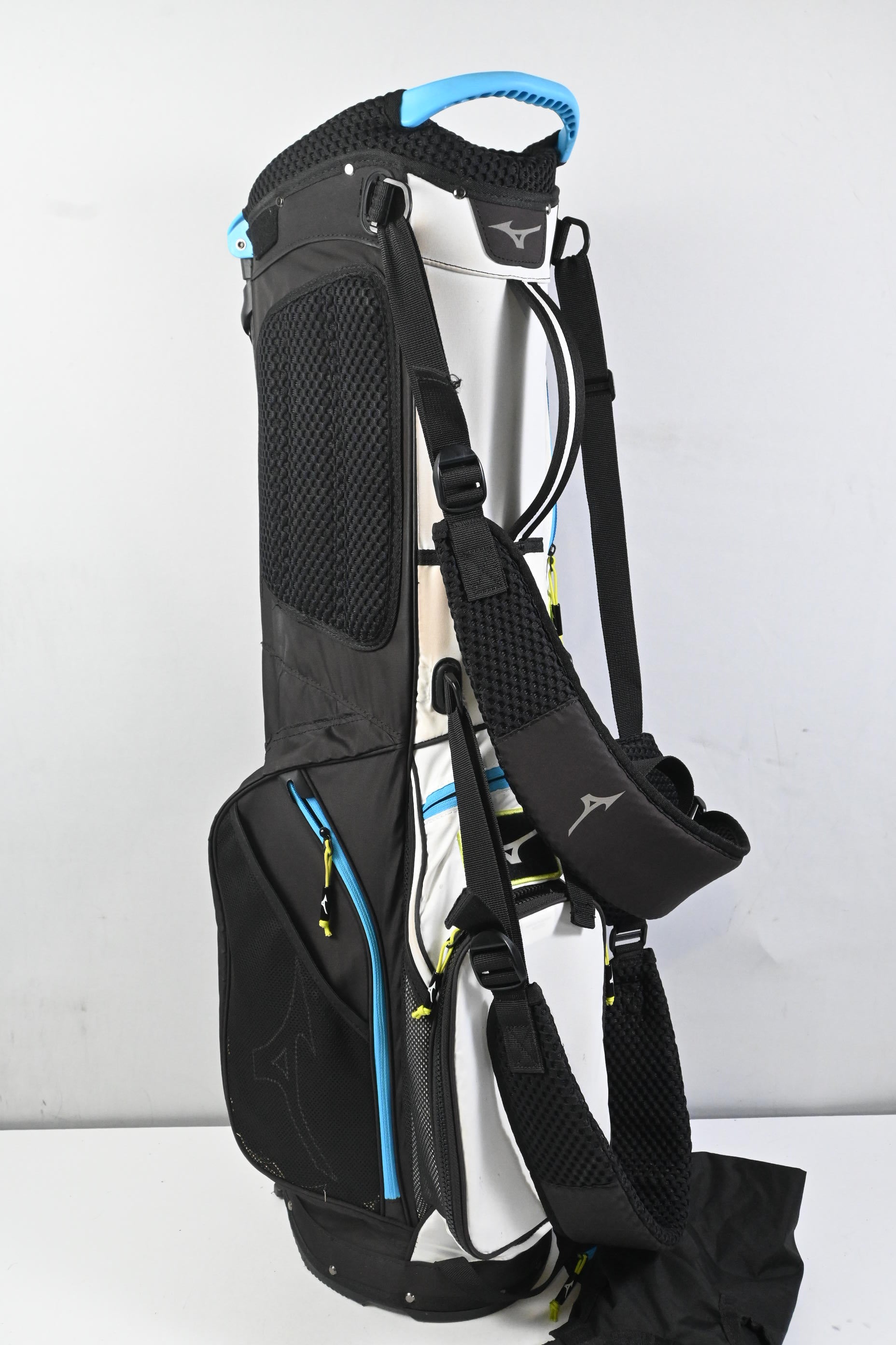 Mizuno K1-LO Stand Bag / 5-Way Divider / Black, White, Blue