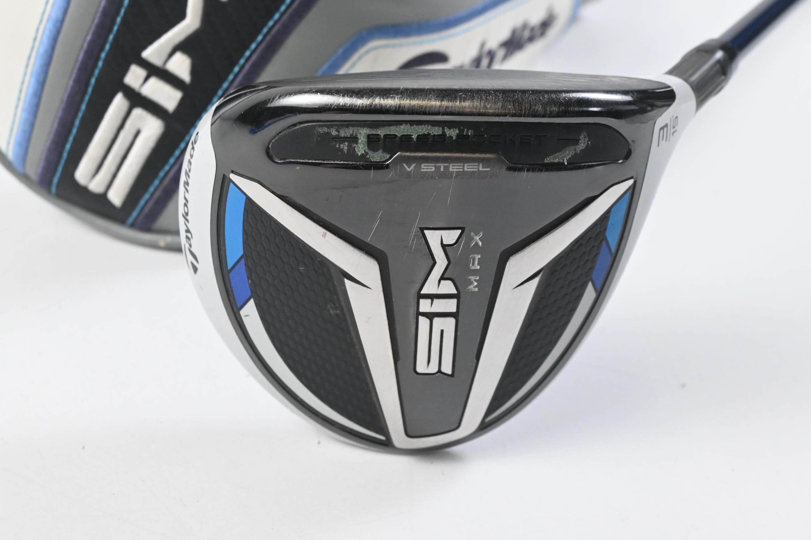 Taylormade SIM Max #3 Wood / 15 Degree / Regular Flex Ventus Blue 5 Shaft