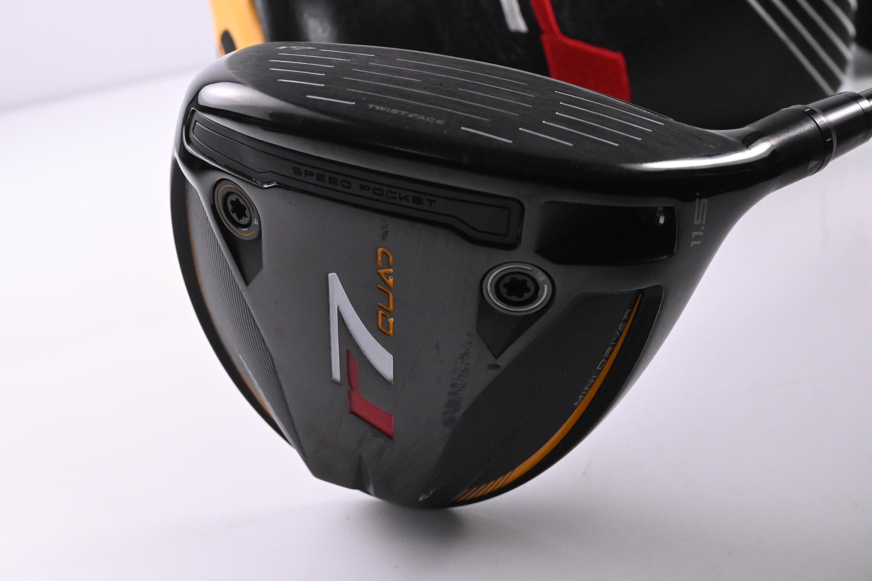 Taylormade R7 Quad Mini Driver / 11.5 Degree / Regular Flex Speeder MD 5 Shaft
