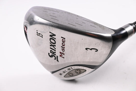 Srixon M-Steel #3 Wood / 15 Degree / Regular Flex Srixon SV-3008 60 Shaft