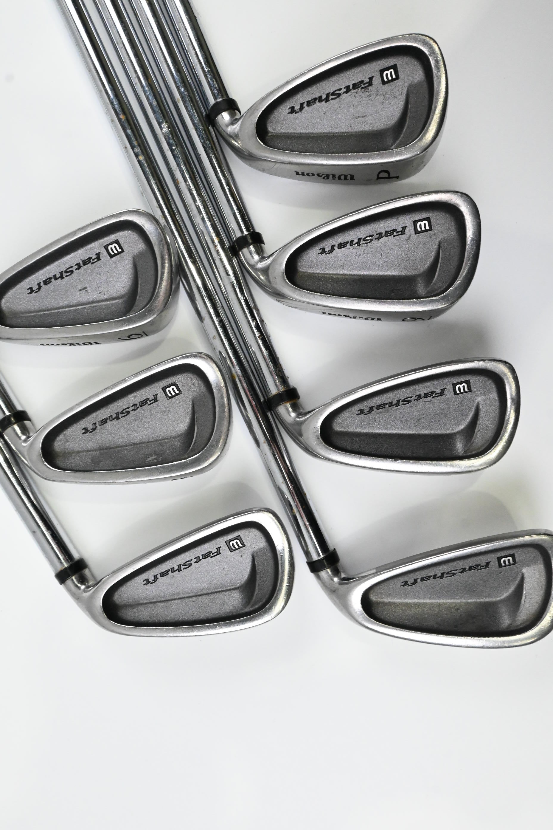Wilson Fat Shaft Irons / 4-PW / Regular Flex Fatshaft Platinum Shafts