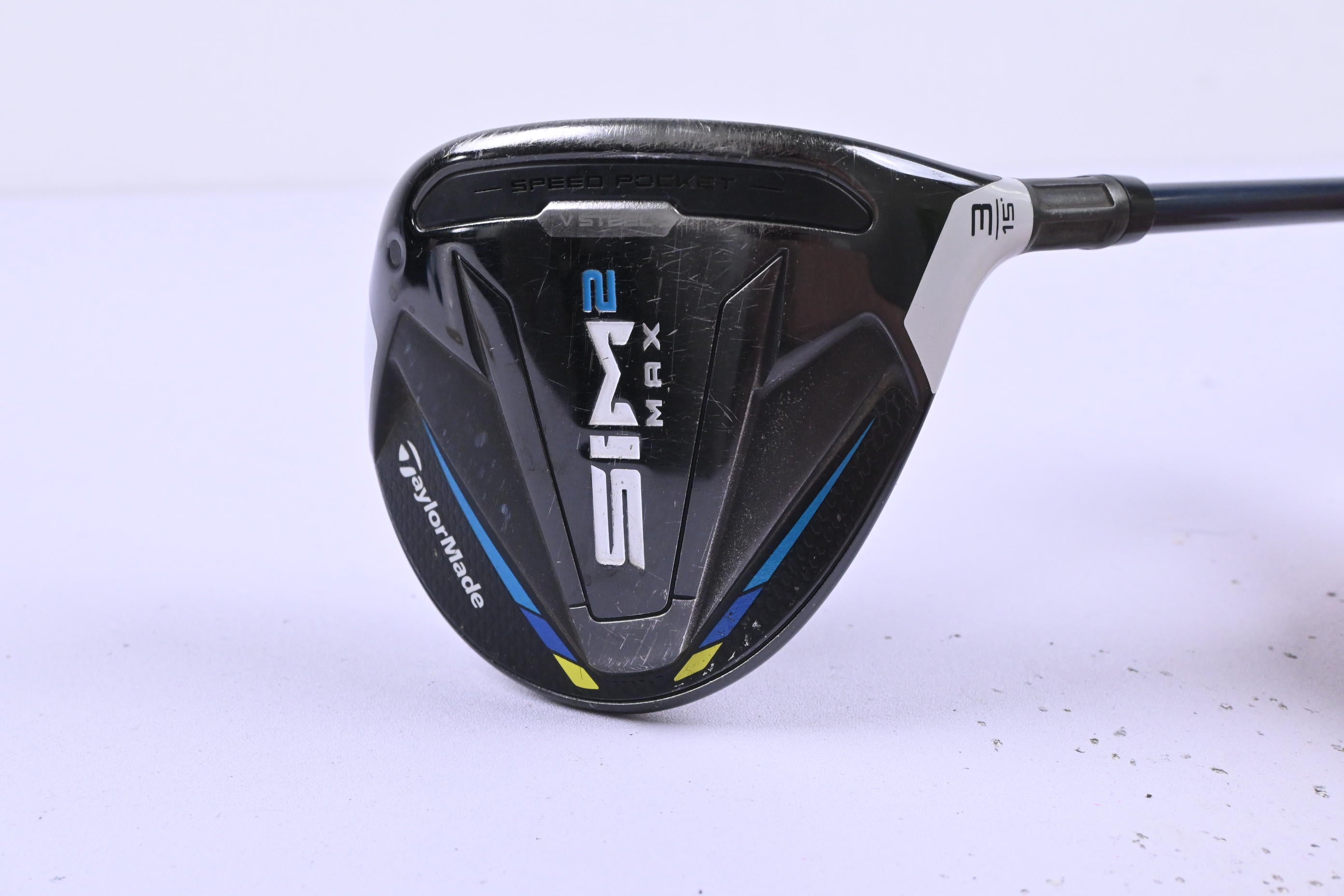 Taylormade SIM2 Max #3 Wood / 15 Degree / Senior Flex Ventus Blue 5 Shaft