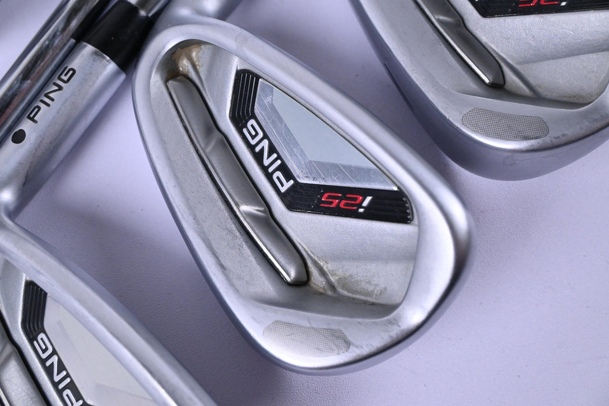 Ping i25 Irons / 4-PW / Black Dot / Regular Flex Ping CFS Shafts