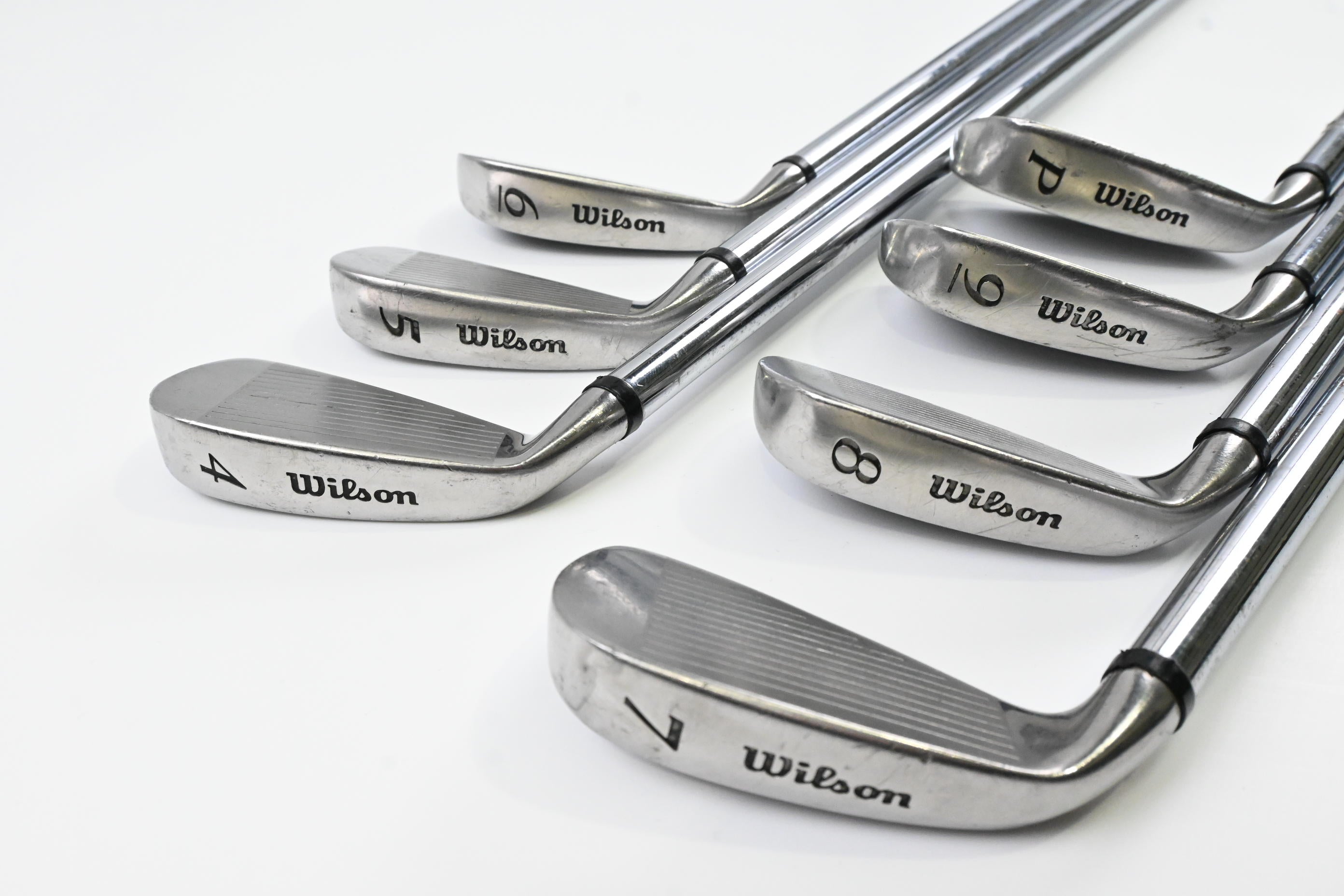 Wilson Fat Shaft Irons / 4-PW / Regular Flex Fatshaft Platinum Shafts