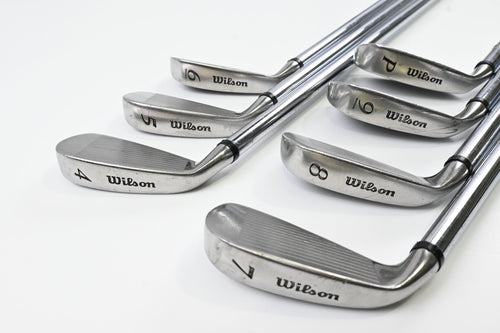 Wilson Fat Shaft Irons / 4-PW / Regular Flex Fatshaft Platinum Shafts