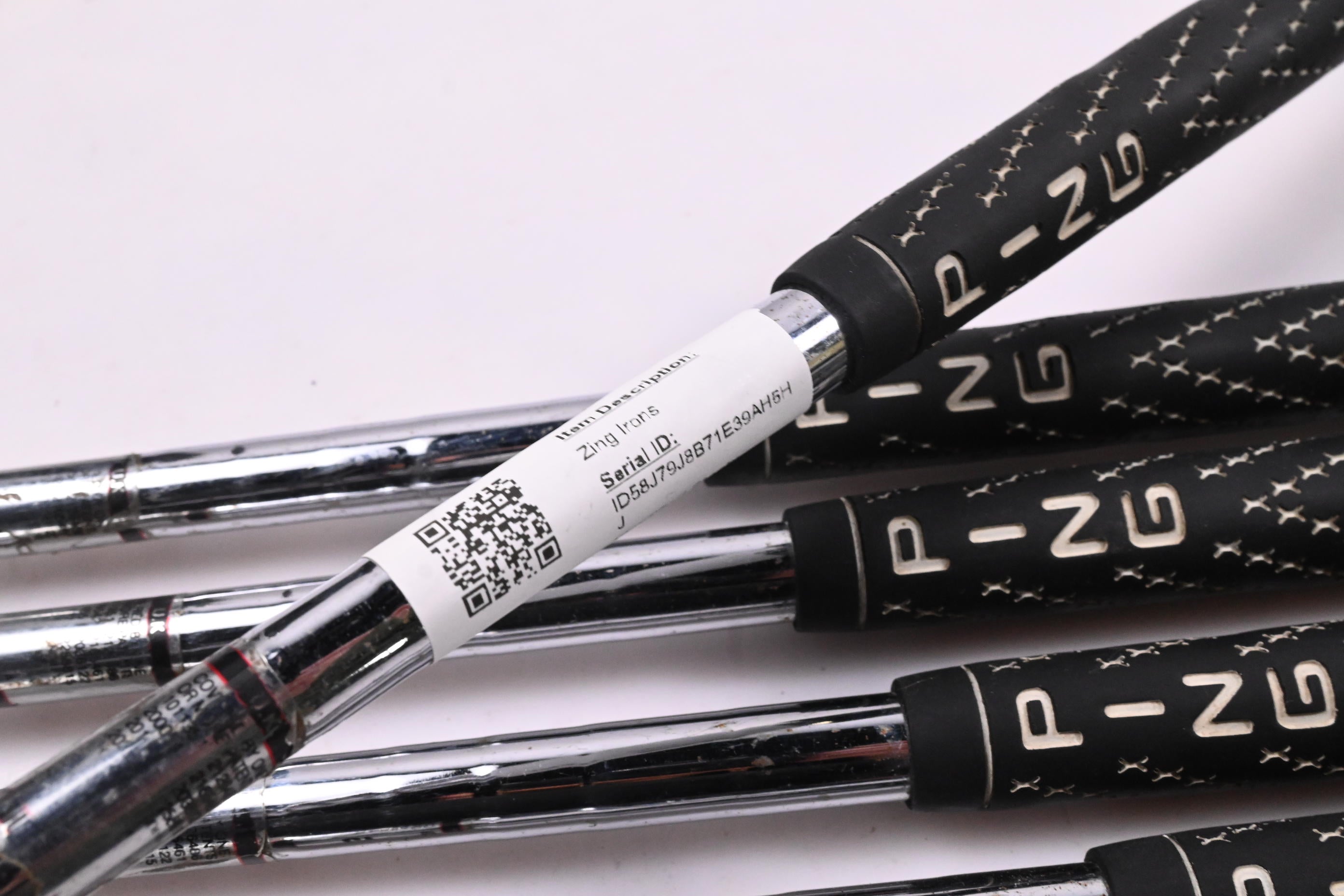 Ping Zing Irons / 4-9i / Black Dot / Stiff Flex Ping Karsten JZ Red Shafts