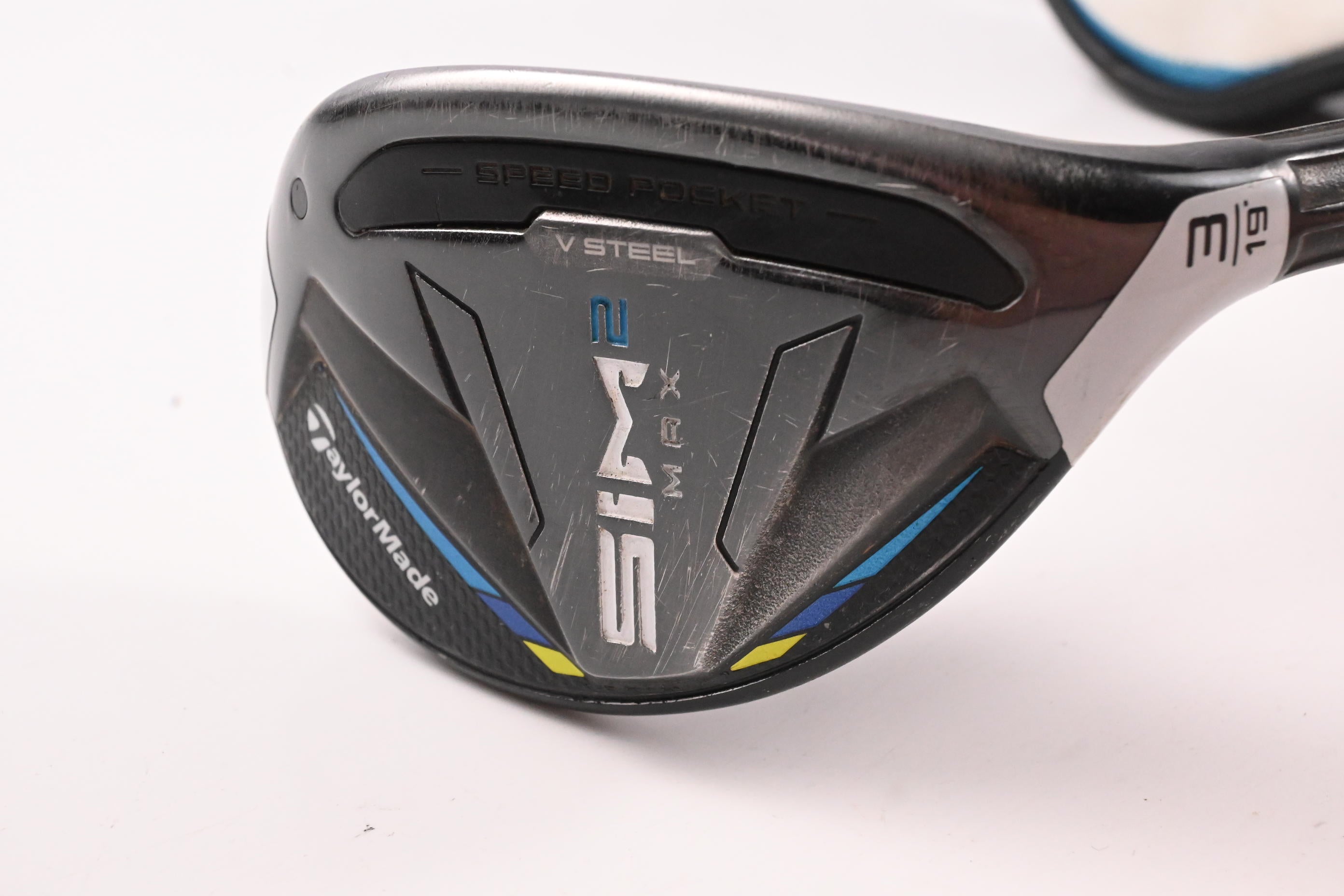 Taylormade SIM2 Max #3 Hybrid / 19 Degree / Stiff Flex Ventus Blue 7 Shaft