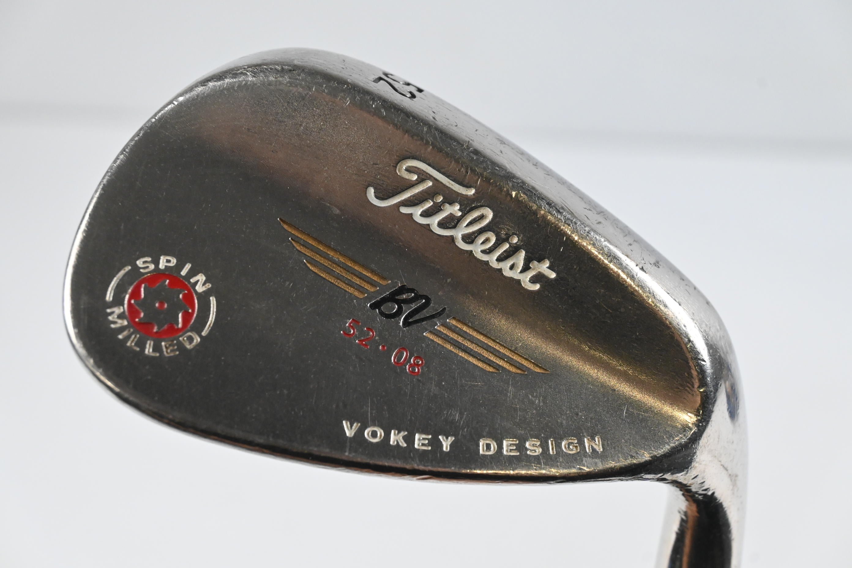 Titleist Vokey Spin Milled 2009 Gap Wedge / 52 Degree / Wedge Flex Vokey Design