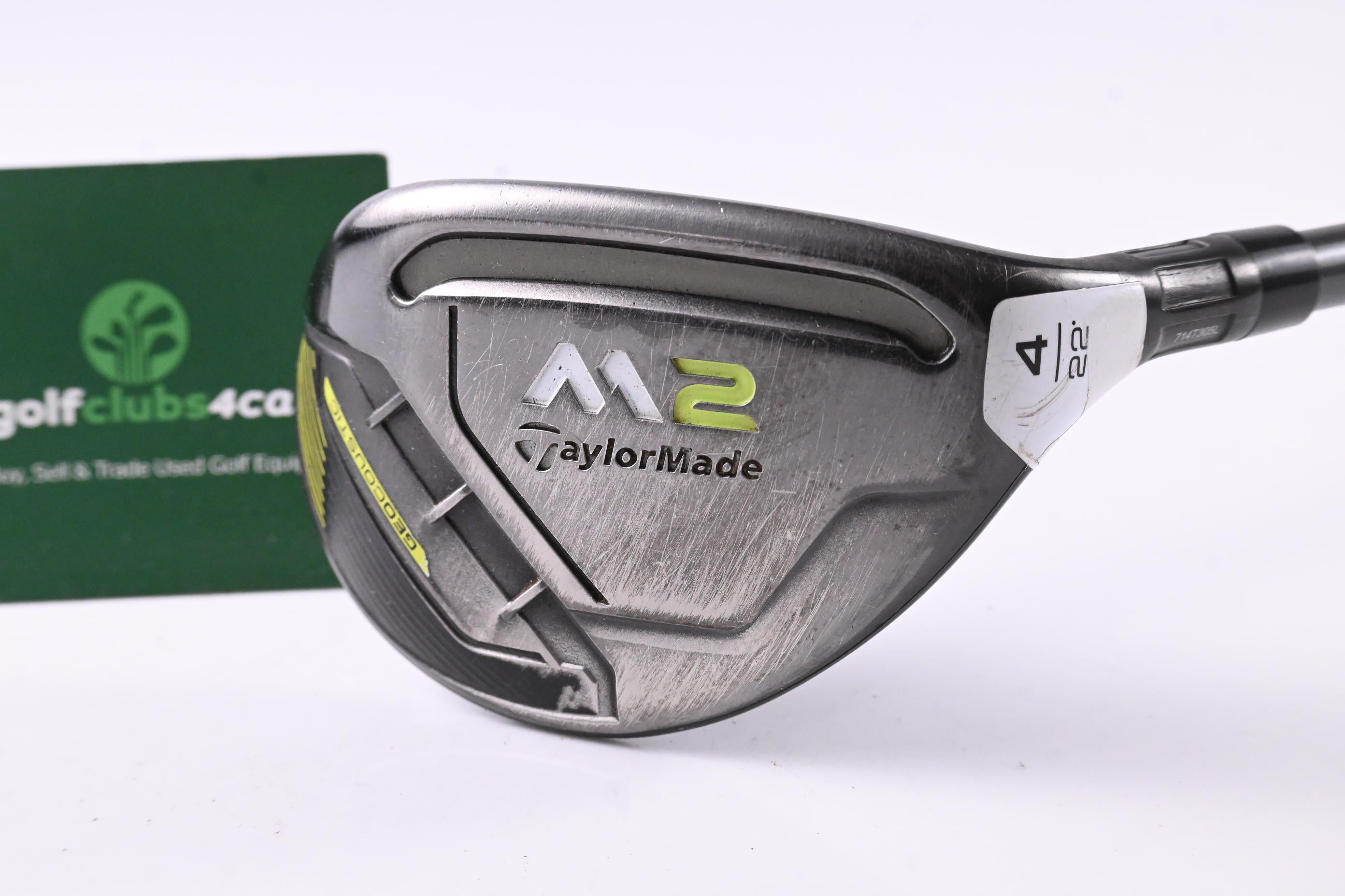 Taylormade M2 2017 #4 Hybrid / 22 Degree / Senior Flex M2 REAX 55 Shaft