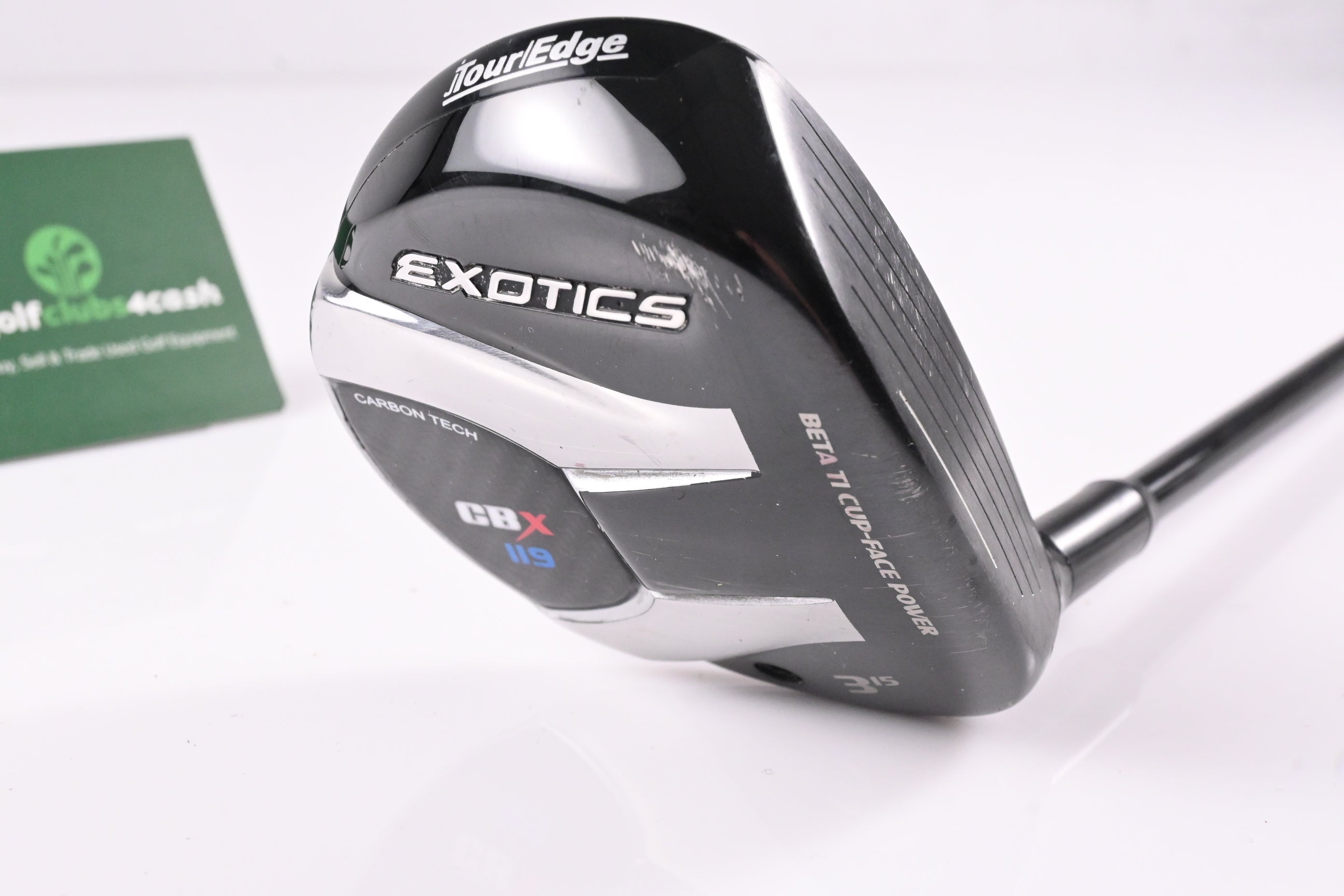 Tour Edge CBX 119 #3 Wood / 15 Degree / Stiff Flex Fujikura Ventus TR Red 5