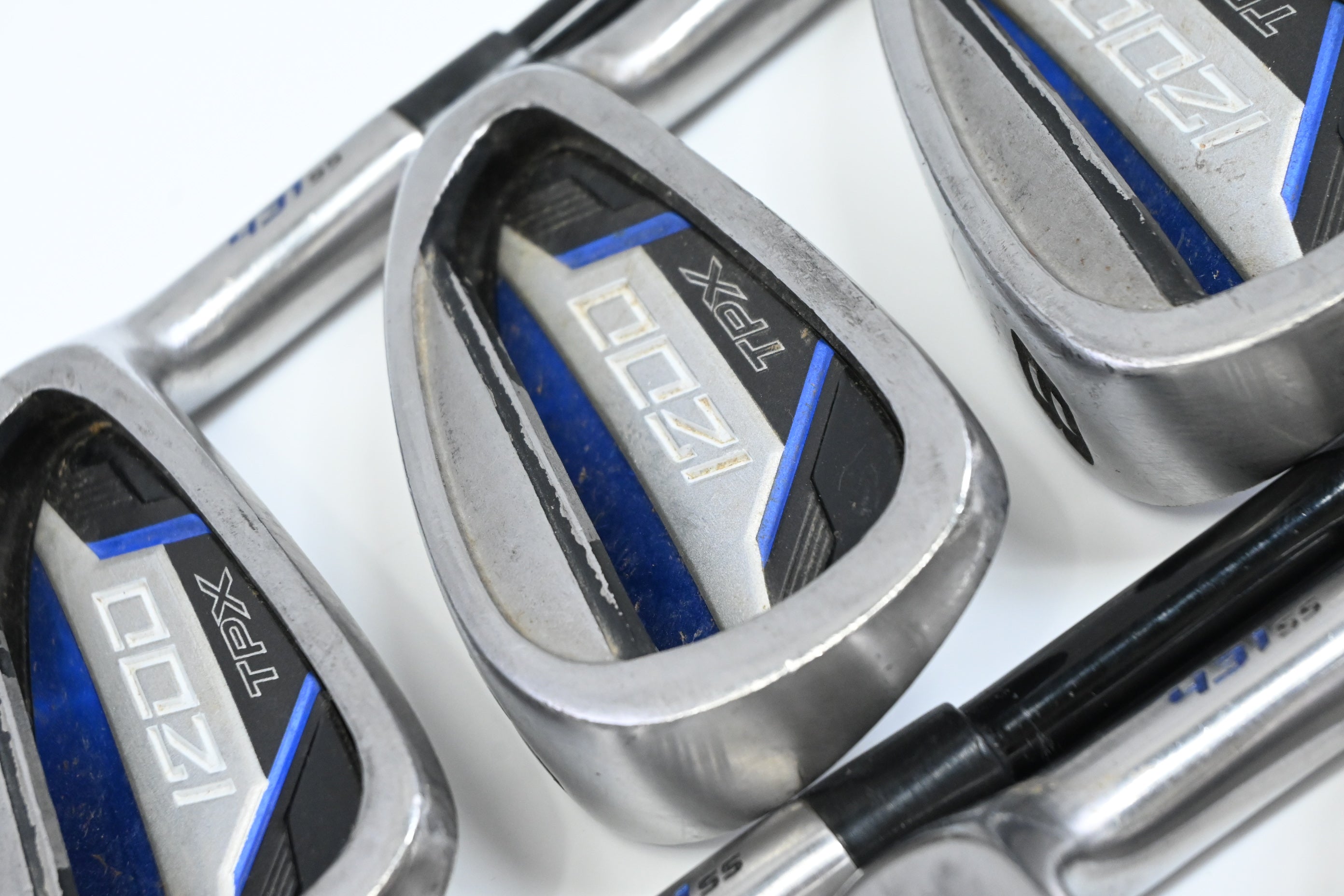 Wilson 1200 TPX Irons / 6-PW+SW / Senior Flex Fire Stick Shafts