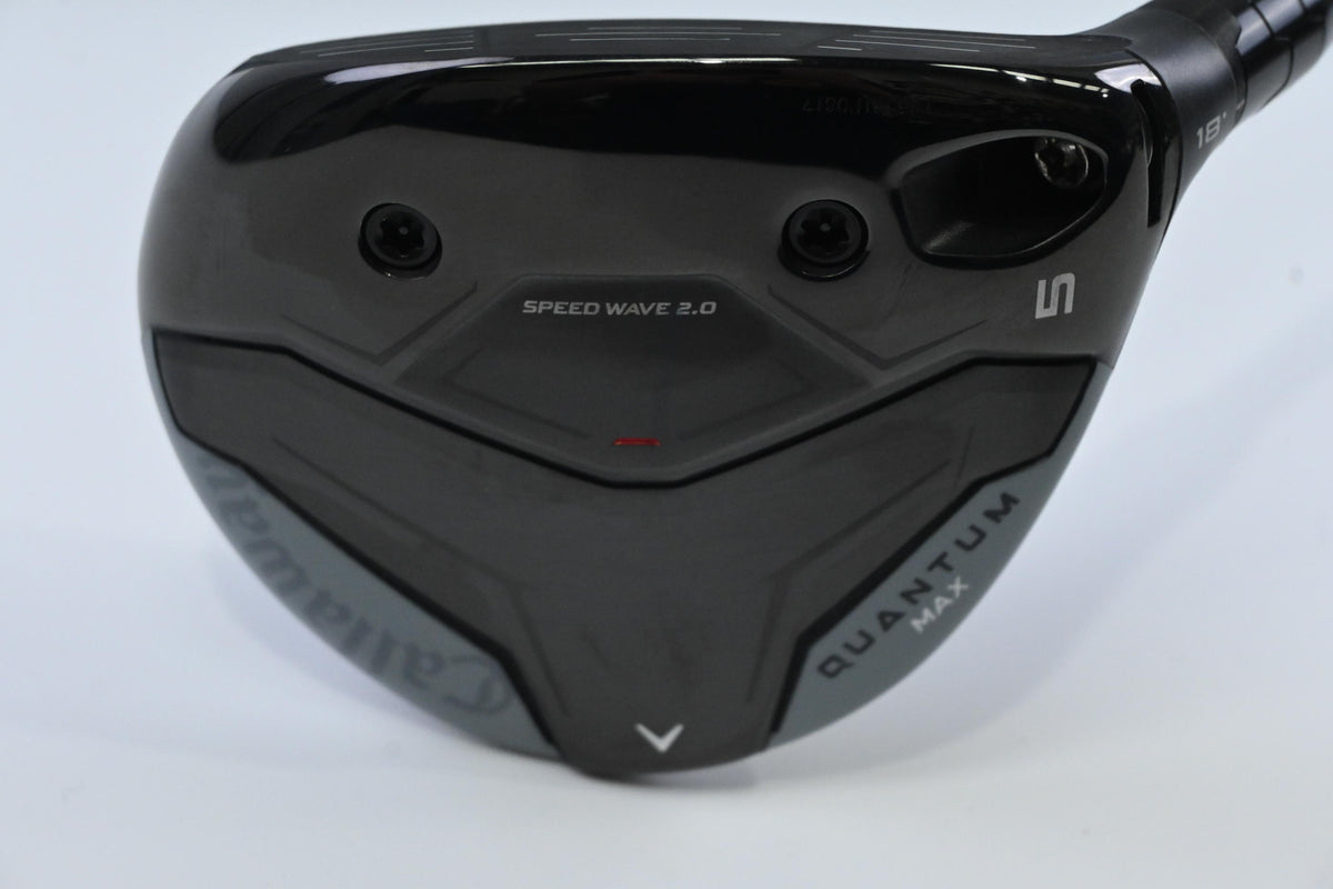 Callaway Quantum Max #5 Wood / 18 Degree / Regular Flex Denali Frost Silver 60