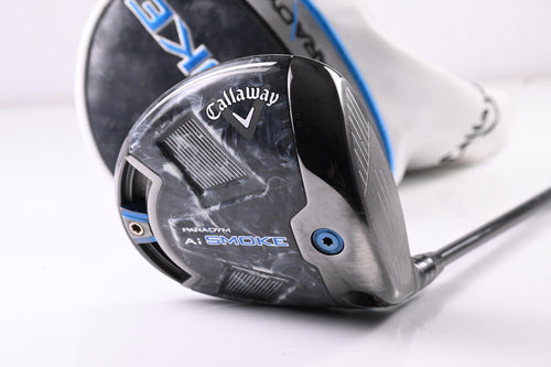 Callaway Paradym Ai Smoke Max Driver / 9 Degree / Stiff Flex HZRDUS GEN4 Black