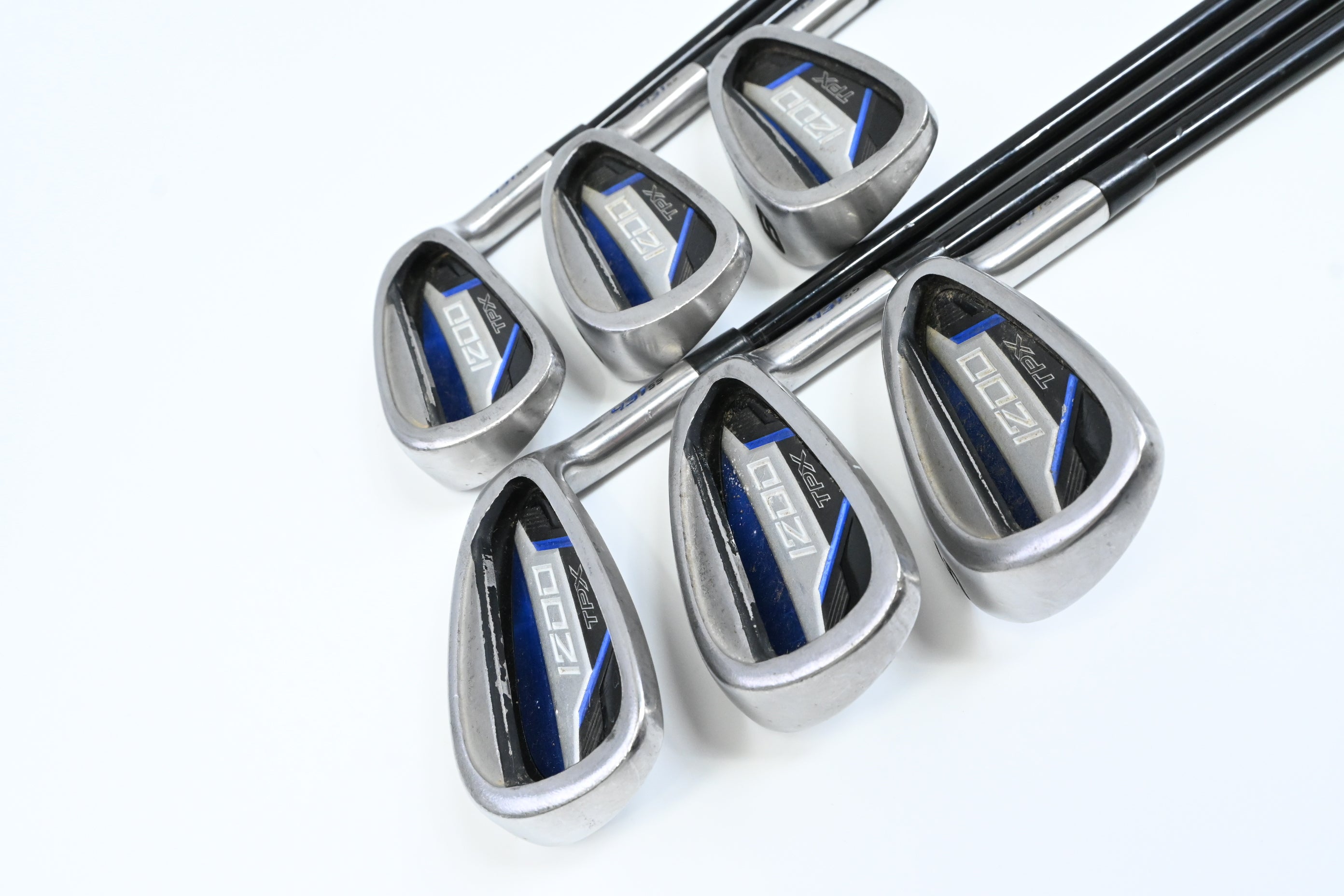 Wilson 1200 TPX Irons / 6-PW+SW / Senior Flex Fire Stick Shafts