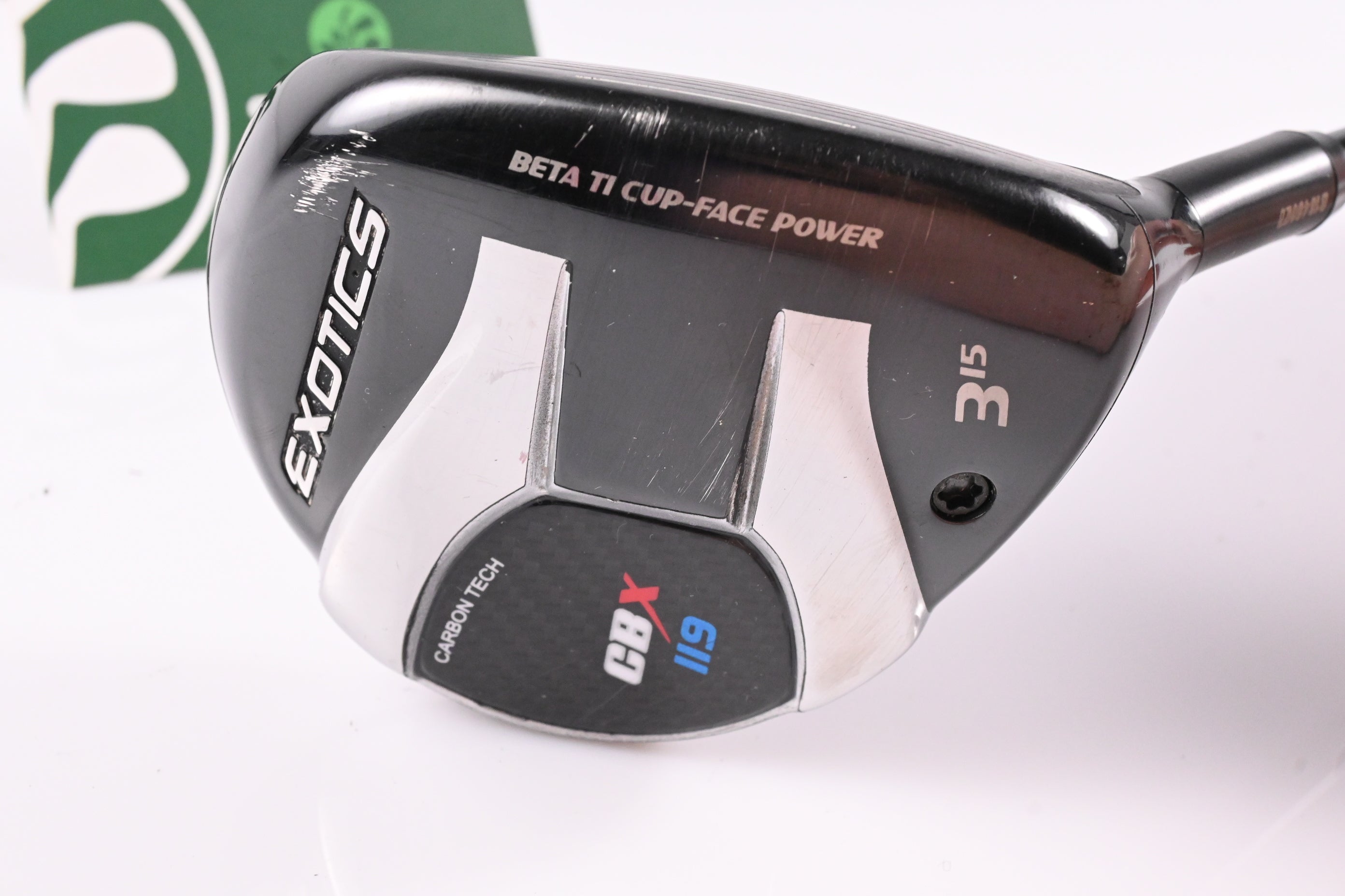Tour Edge CBX 119 #3 Wood / 15 Degree / Stiff Flex Fujikura Ventus TR Red 5
