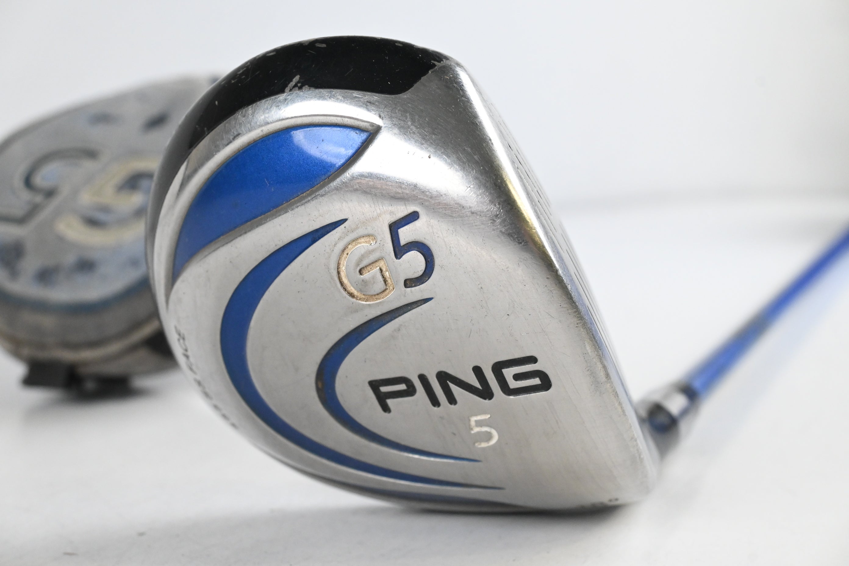 Ping G5 #5 Wood / 18 Degree / Stiff Flex Grafalloy ProLaunch Blue 75 Shaft