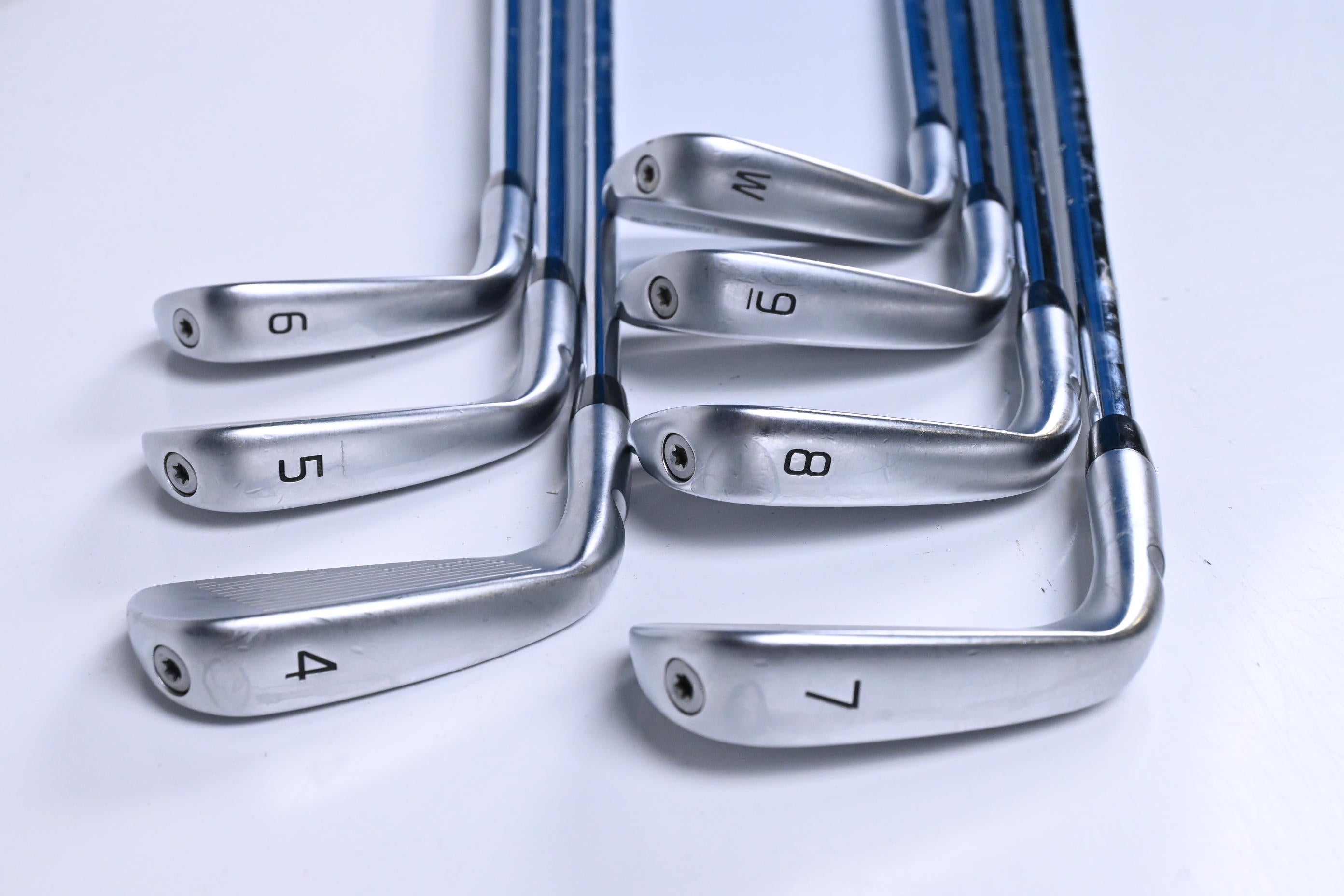 Ping Blueprint T Irons / 4-PW / White Dot / X Flex Dynamic Gold 120 Shafts