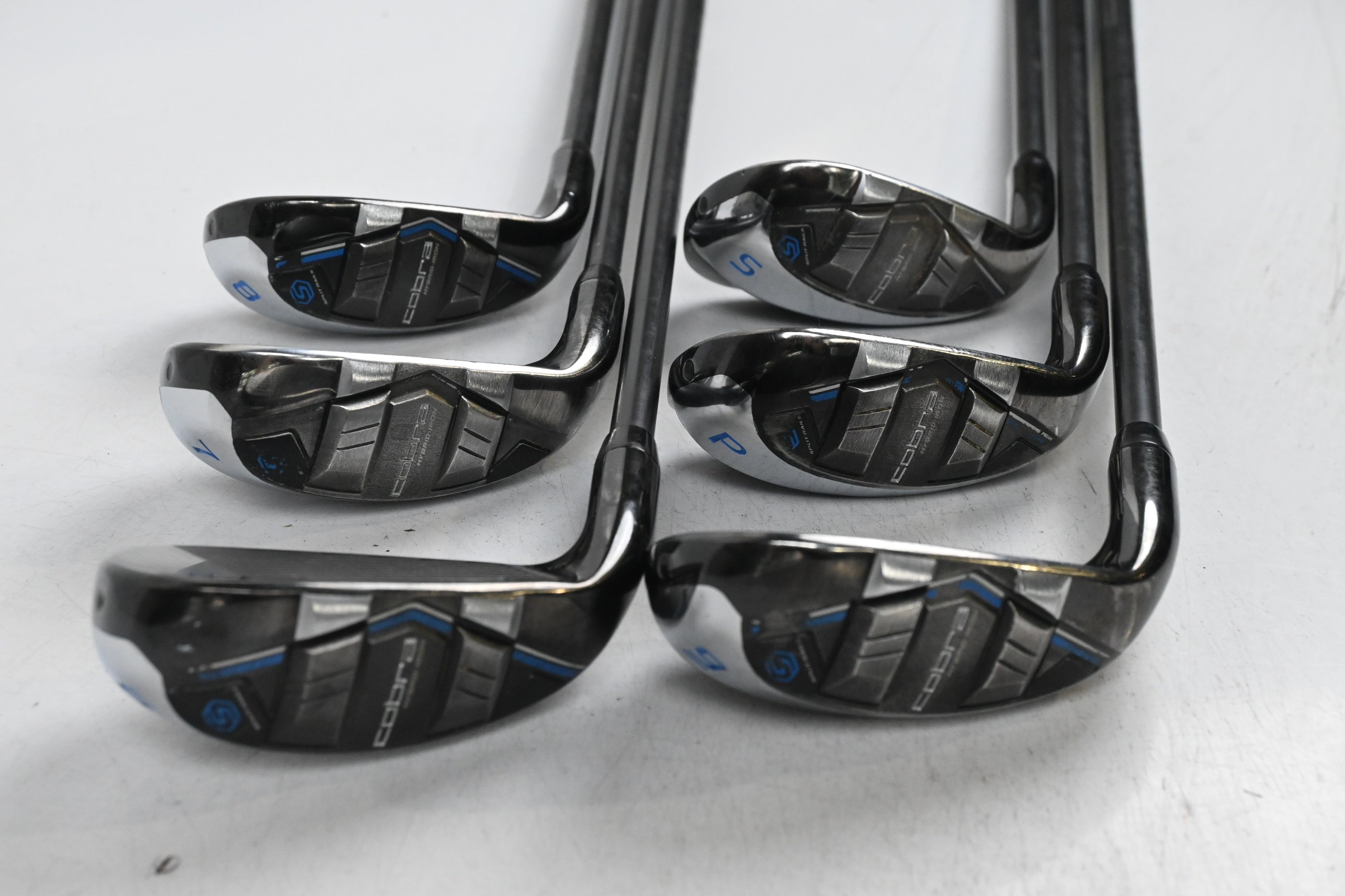 Cobra T-Rail Hybrid Combo Irons / 6-PW+SW / Regular Flex Cobra Ultralite 50