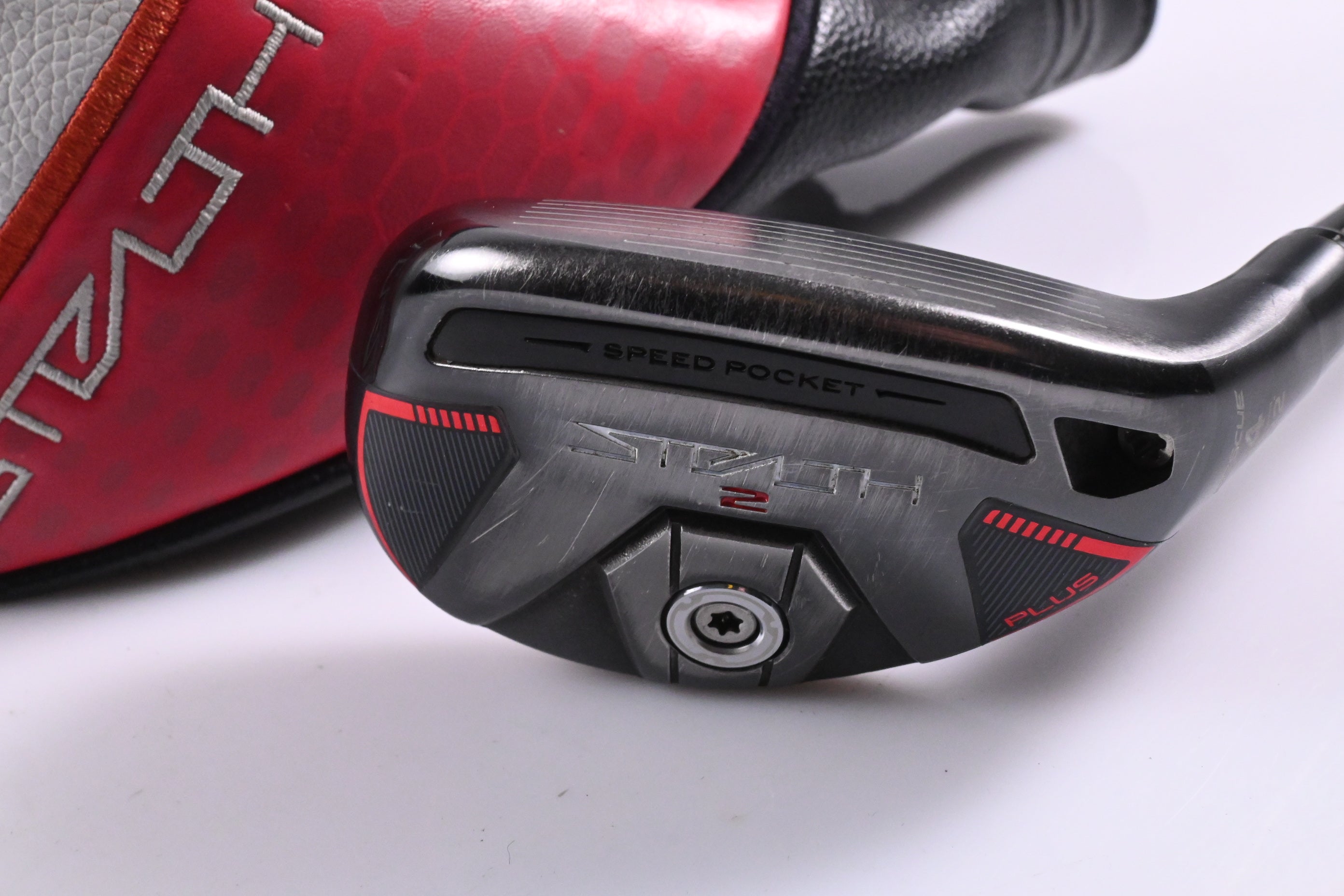 Taylormade Stealth 2 Plus #4 Hybrid / 22 Degree / Regular Flex Kai'li Red 75 Shaft