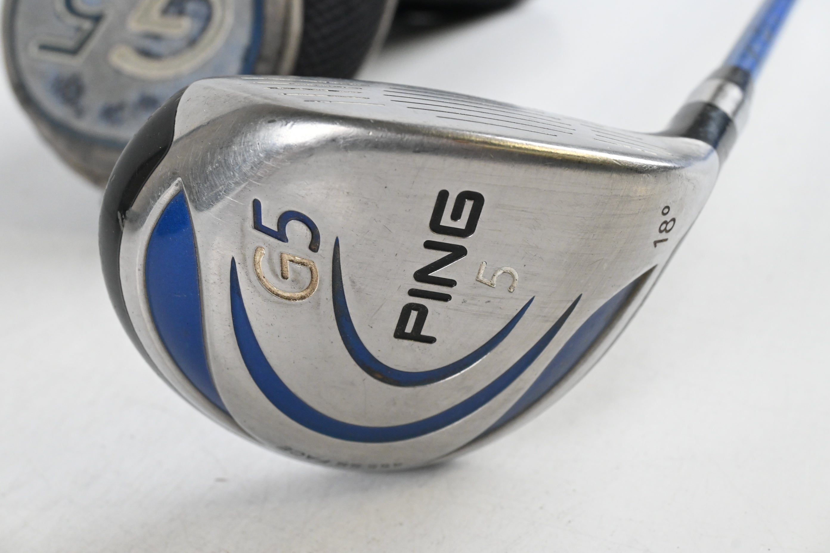 Ping G5 #5 Wood / 18 Degree / Stiff Flex Grafalloy ProLaunch Blue 75 Shaft