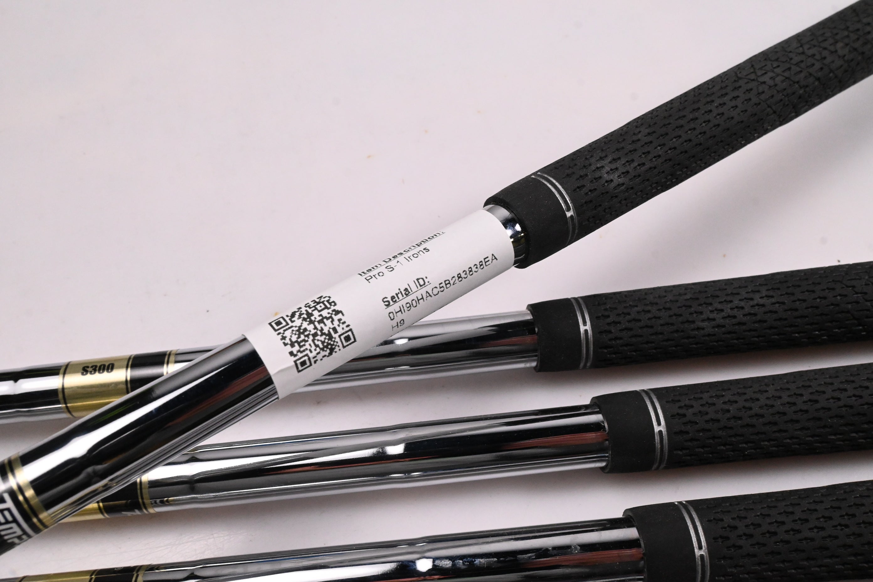 Mizuno Pro S-1 Irons / 4-PW / Stiff Flex Dynamic Gold S300 Shafts