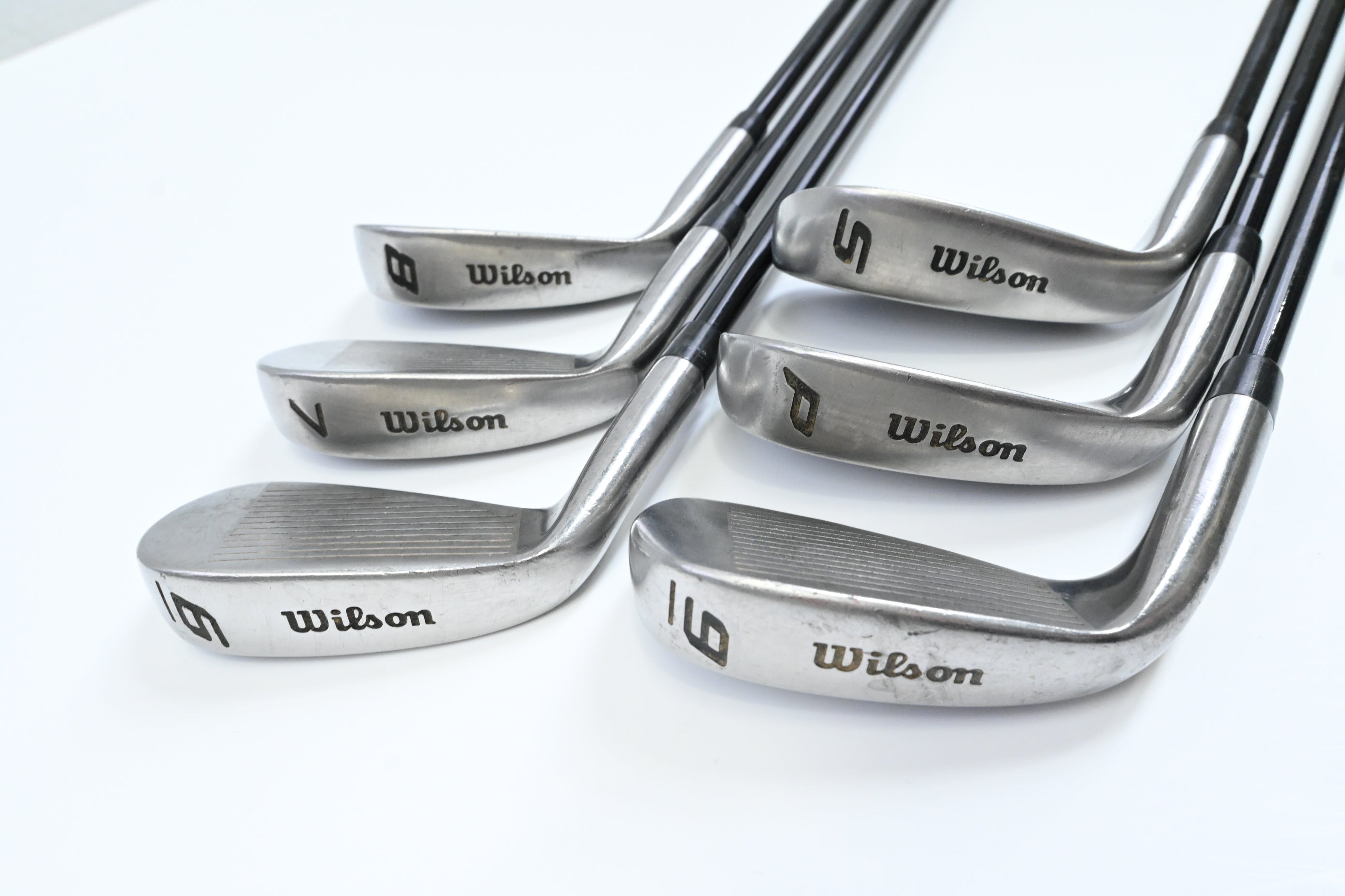 Wilson 1200 TPX Irons / 6-PW+SW / Senior Flex Fire Stick Shafts