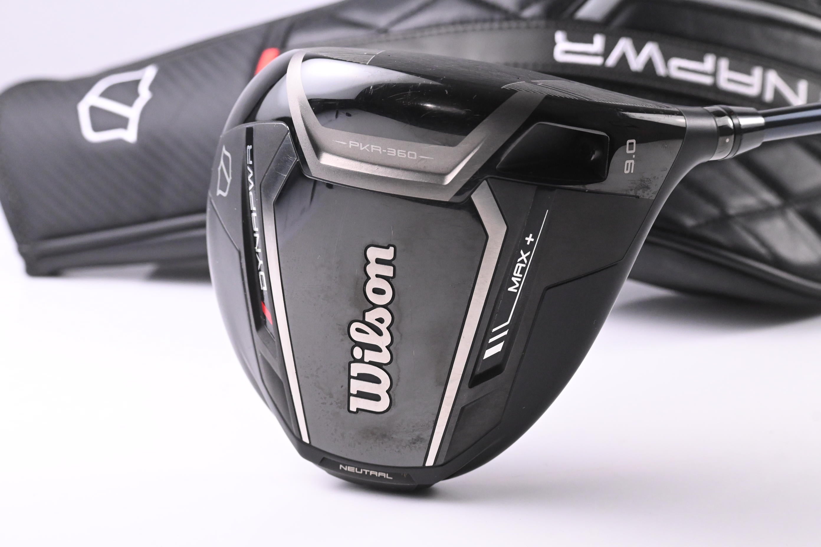 Wilson DYNAPWR Max+ Driver / 9 Degree / Stiff Flex UST Mamiya LIN-Q M40X Red 5