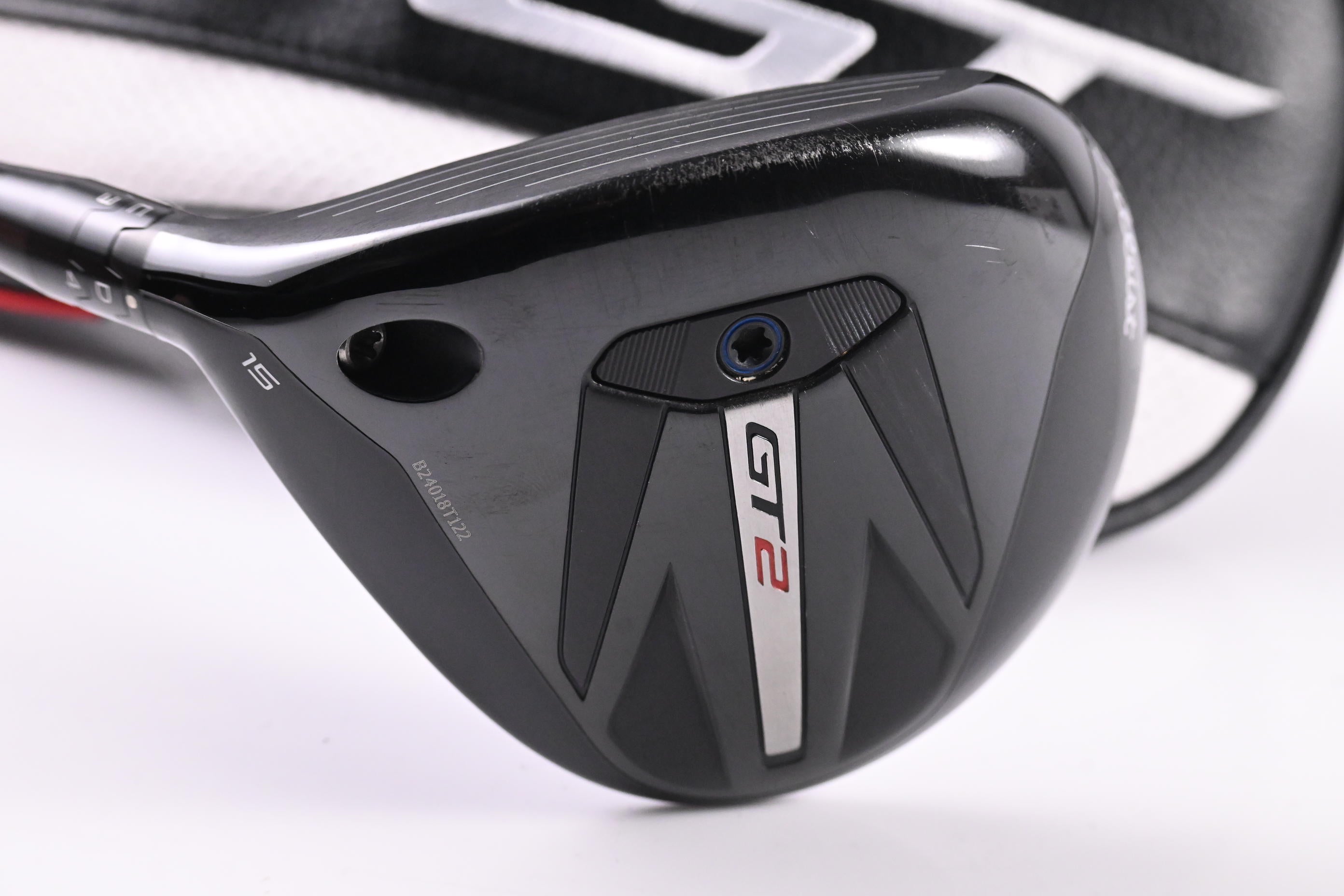 Left Hand Titleist GT2 #3 Wood / 15 Degree / Regular Flex HZRDUS iM10 Smoke 60 Shaft