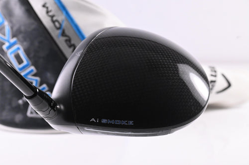 Callaway Paradym Ai Smoke Max Driver / 9 Degree / Stiff Flex HZRDUS GEN4 Black