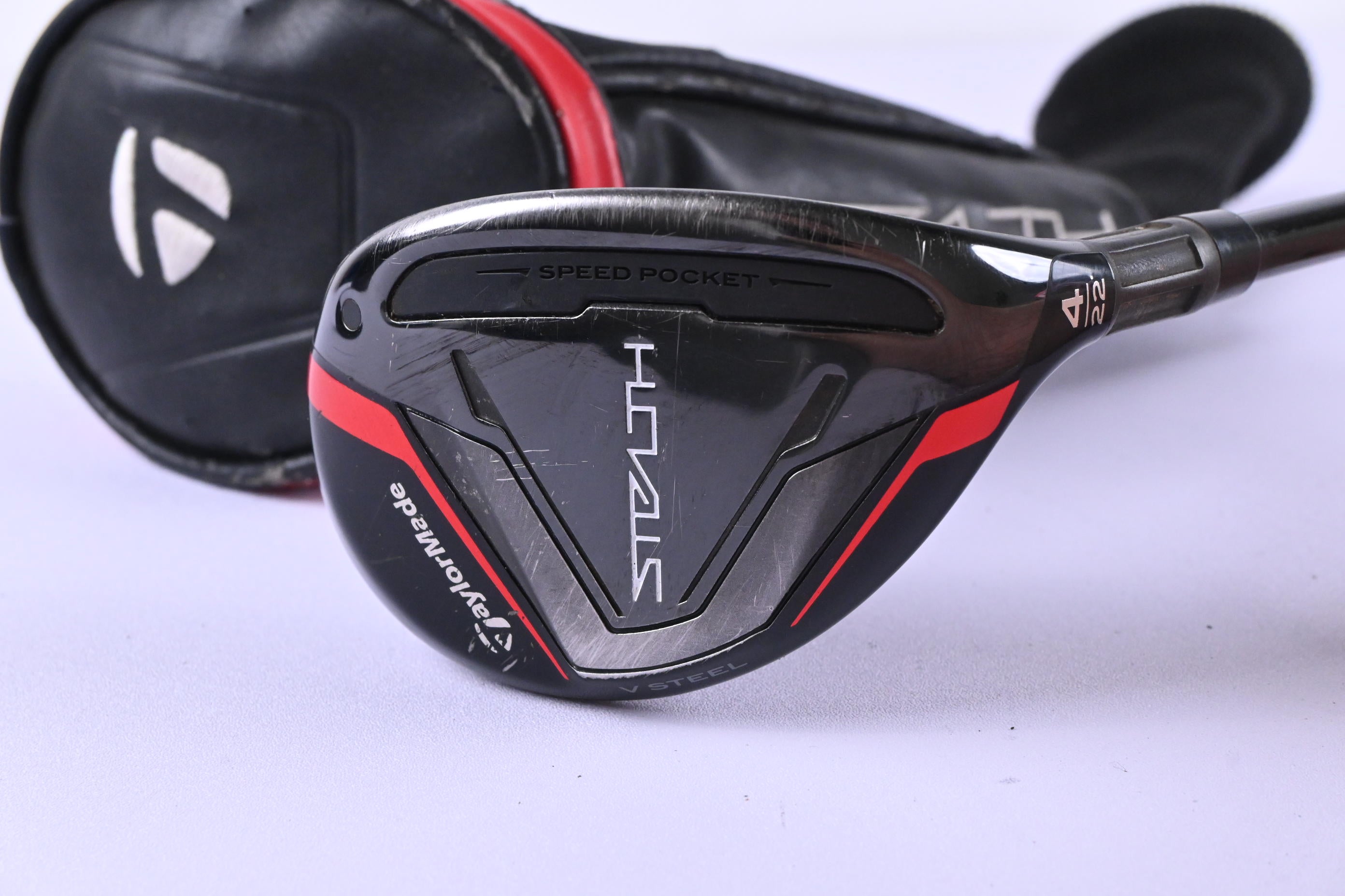 Taylormade Stealth #4 Hybrid / 22 Degree / Regular Flex Ventus Red 6 Shaft