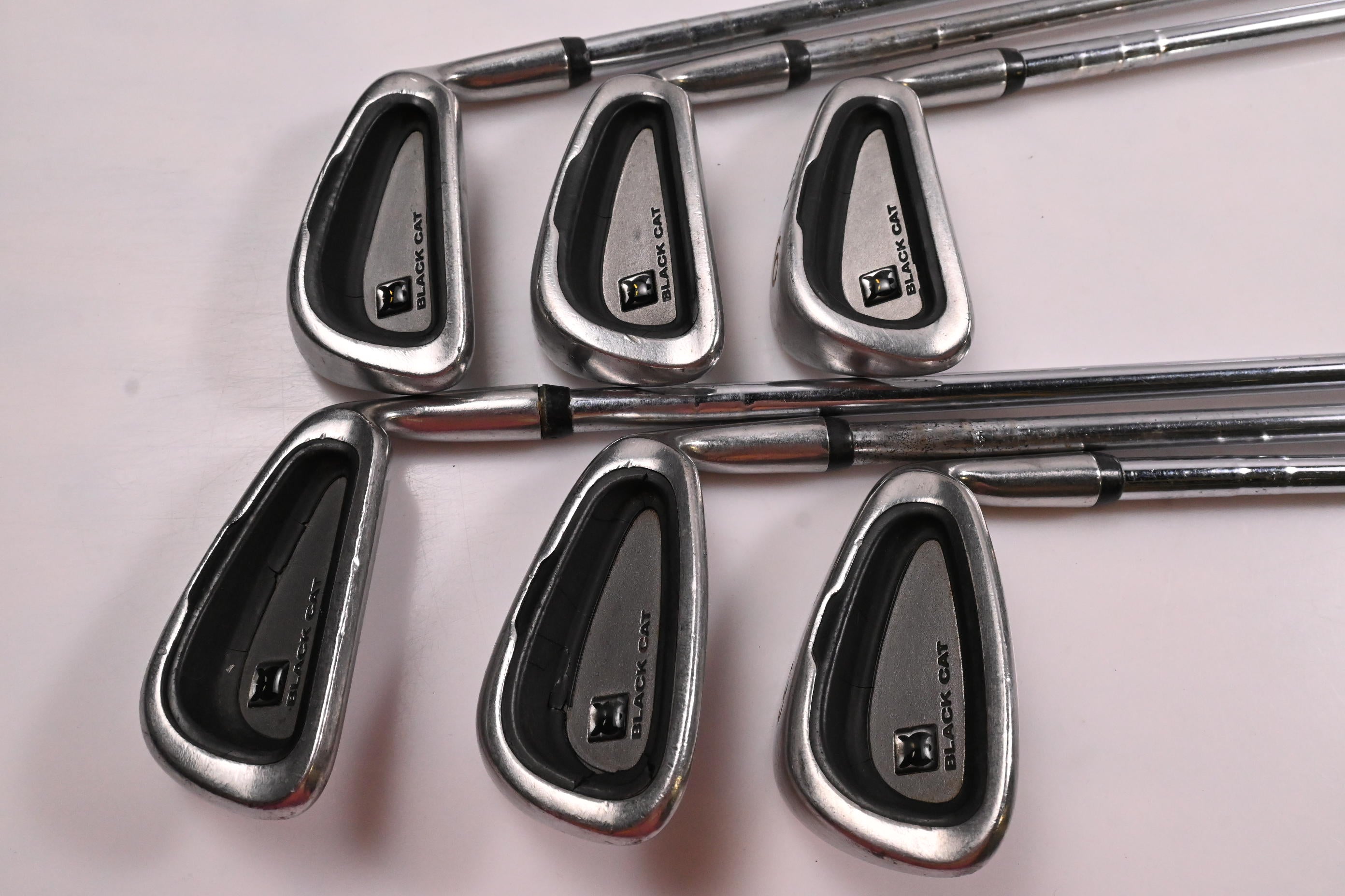 Lynx Black Cat 1995 Irons / 4-9i / Regular Flex Dynamic Flare Shafts