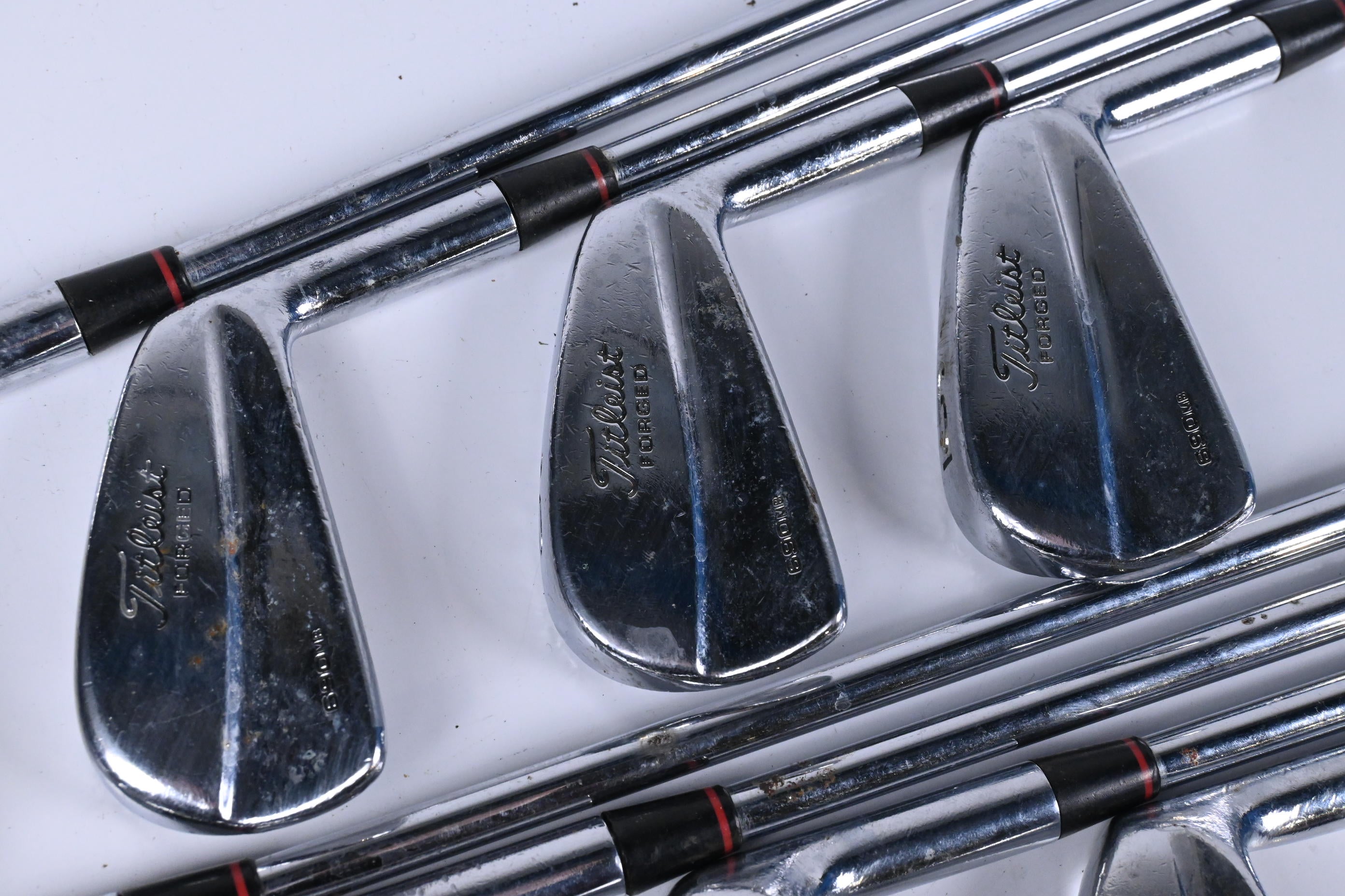 Titleist 690MB Irons / 3-PW+SW / Stiff Flex Rifle FCM Shafts