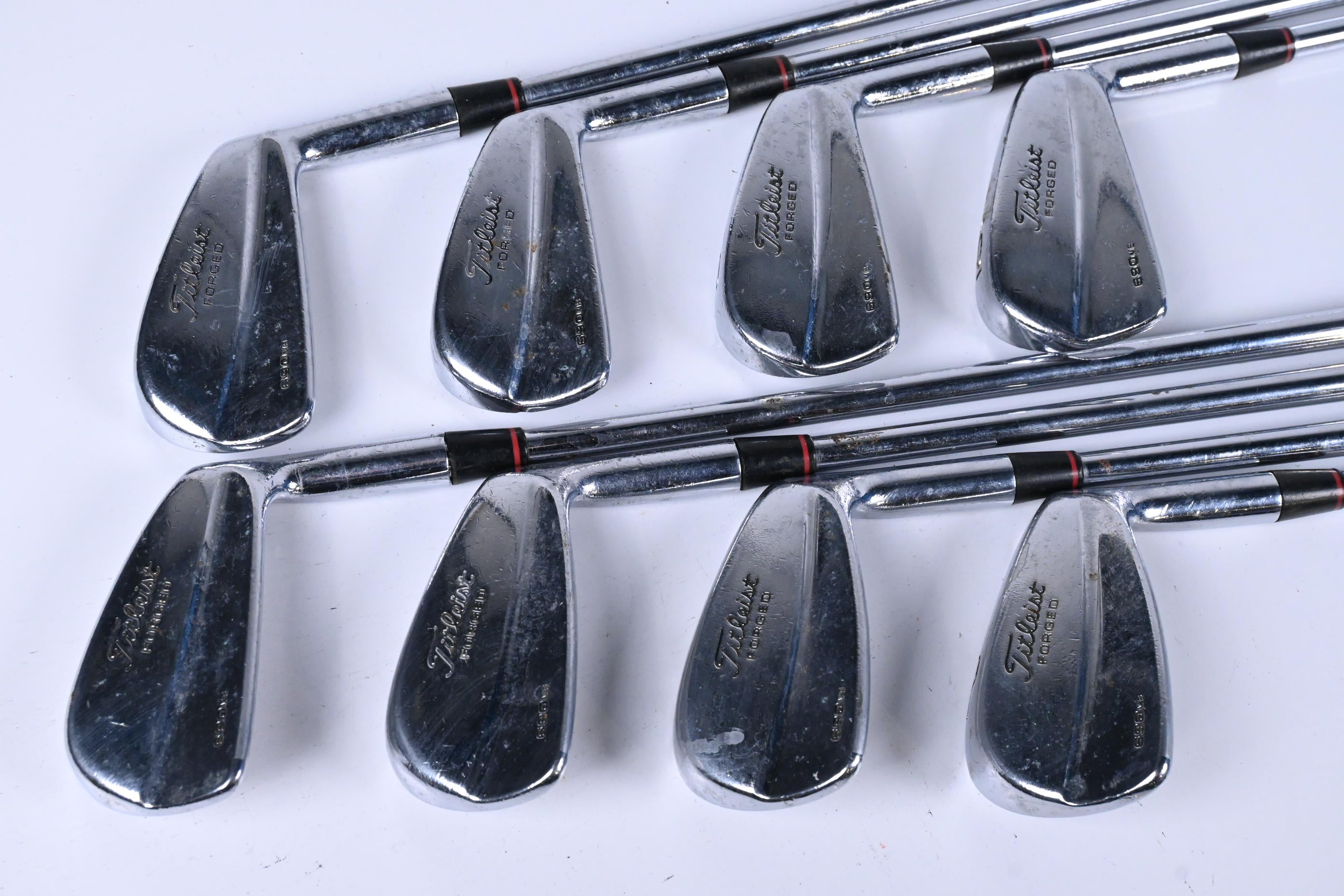 Titleist 690MB Irons / 3-PW+SW / Stiff Flex Rifle FCM Shafts