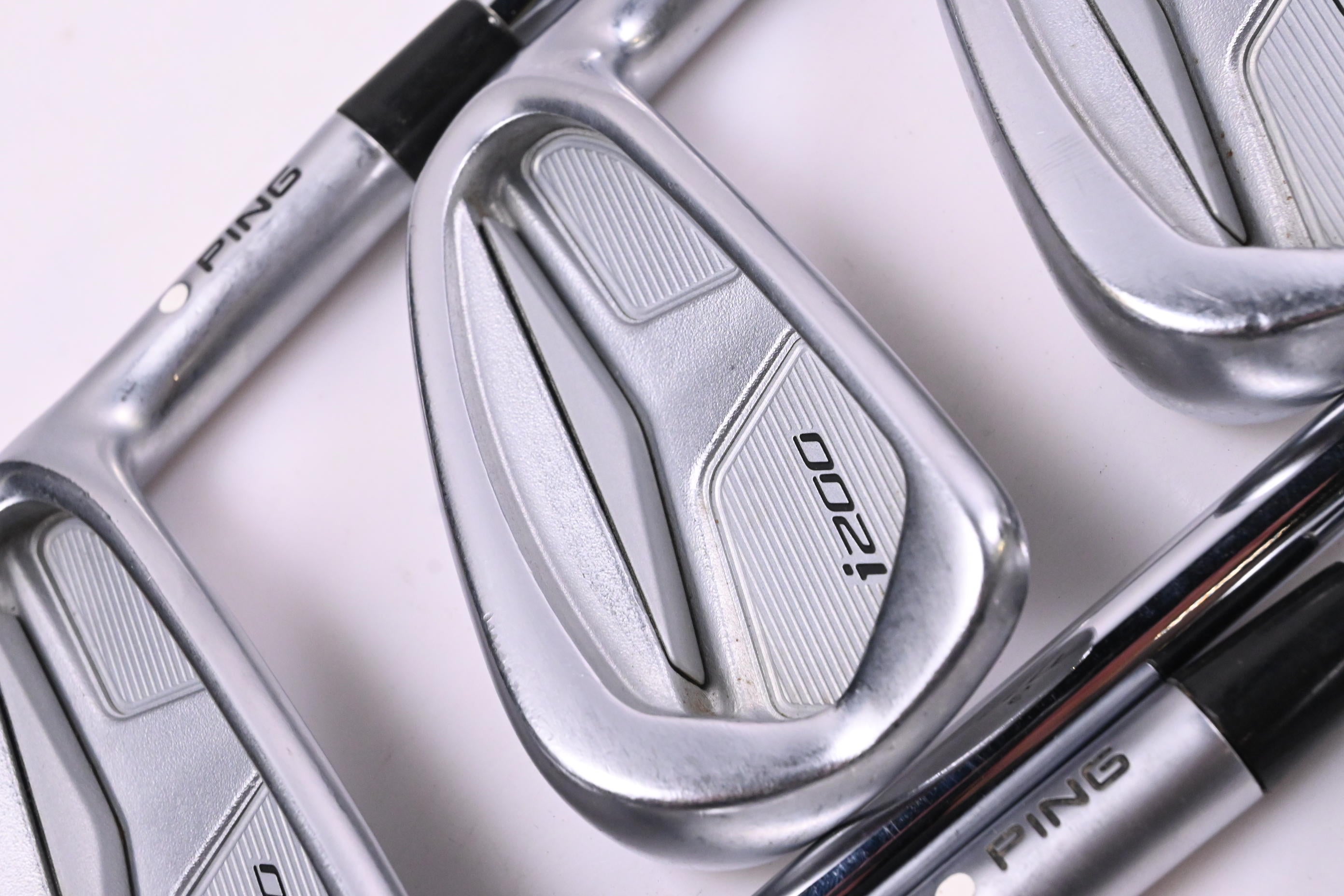 Ping i200 Irons / 5-PW+UW / White Dot / Stiff Flex N.S.Pro Modus3 Tour 105 Shafts