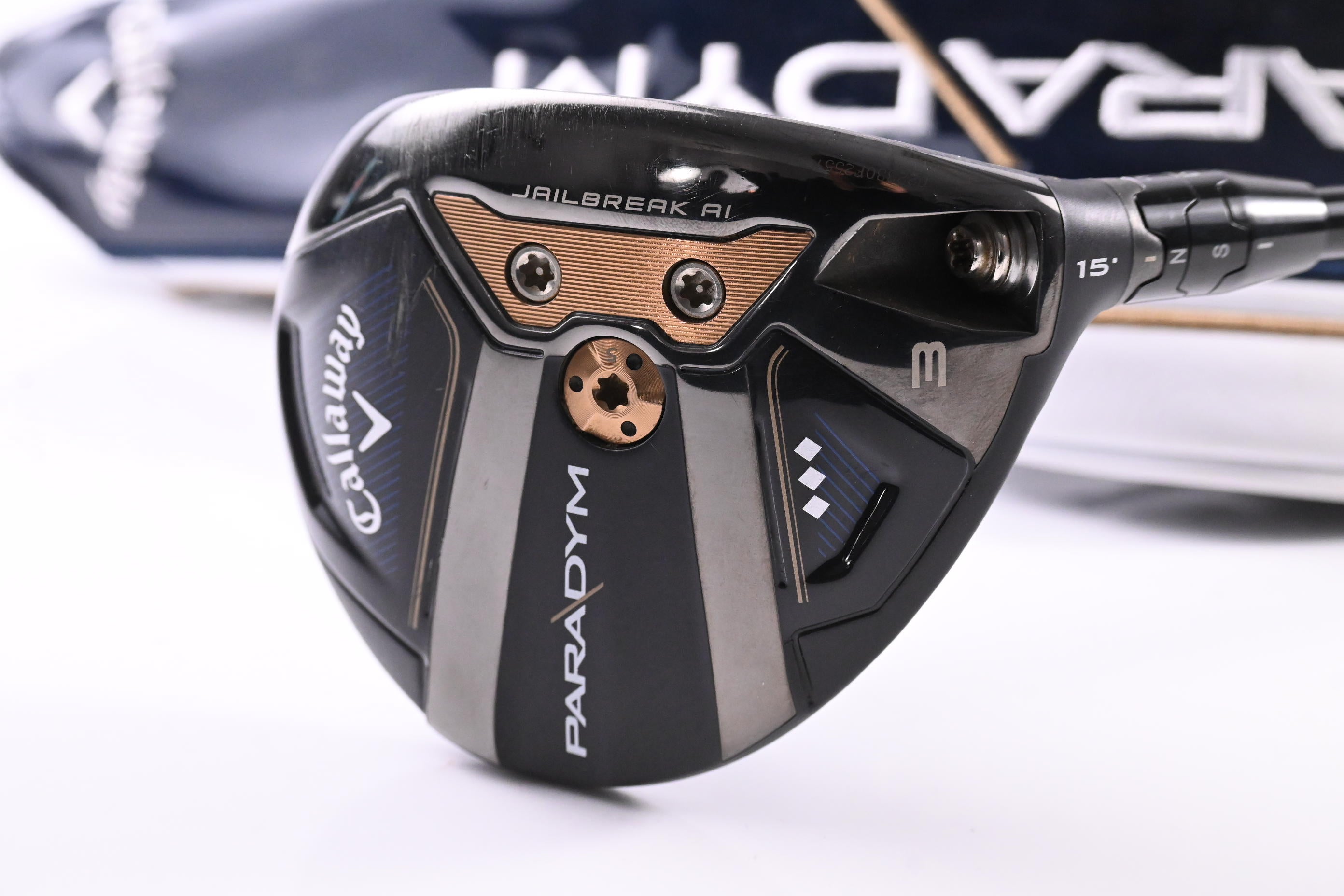 Callaway Paradym Triple Diamond #3 Wood / 15 Degree / X-Flex Kai'Li White 70