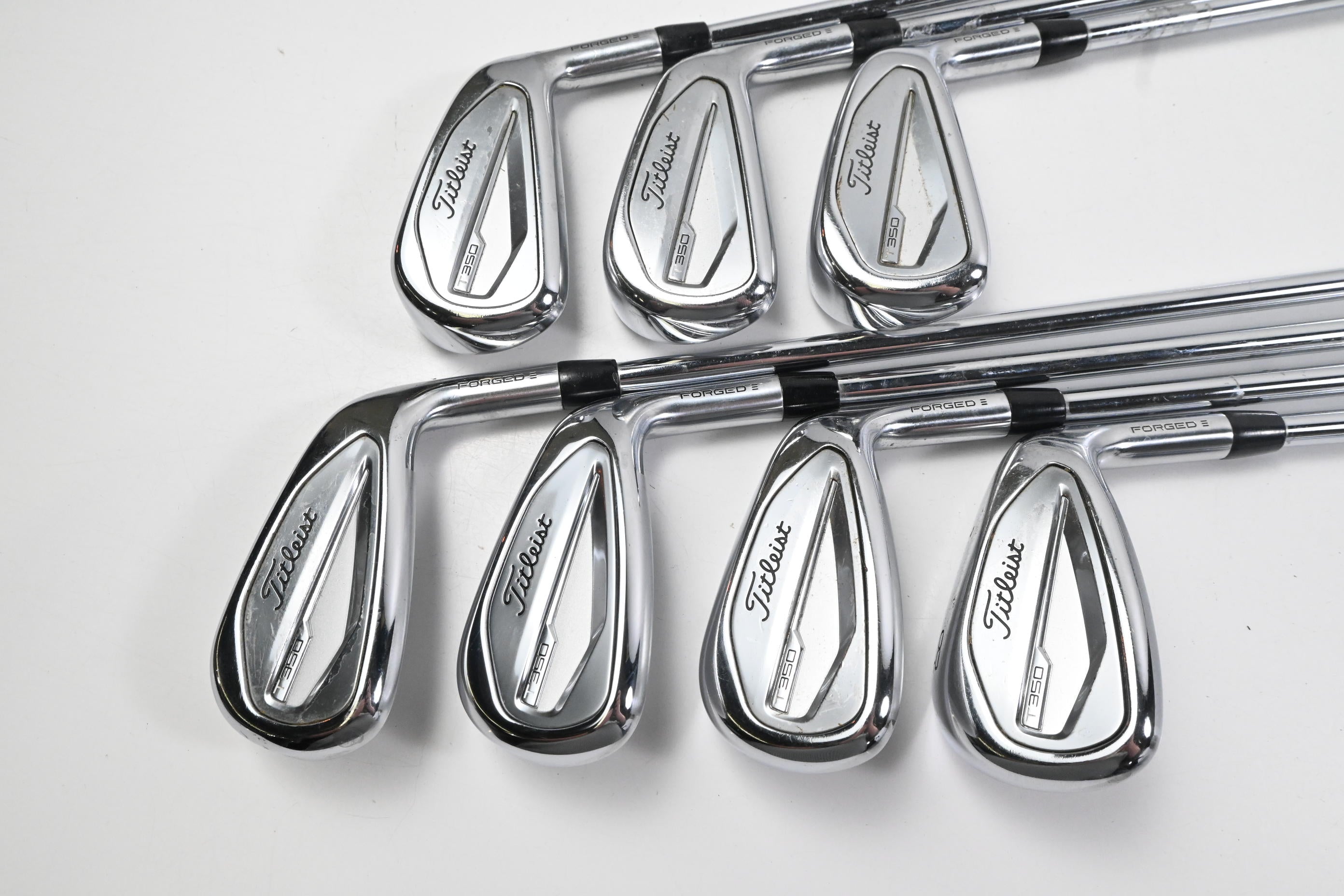 Titleist T350 Irons / 5-PW+GW / Regular Flex AMT Red R300 Steel Shafts