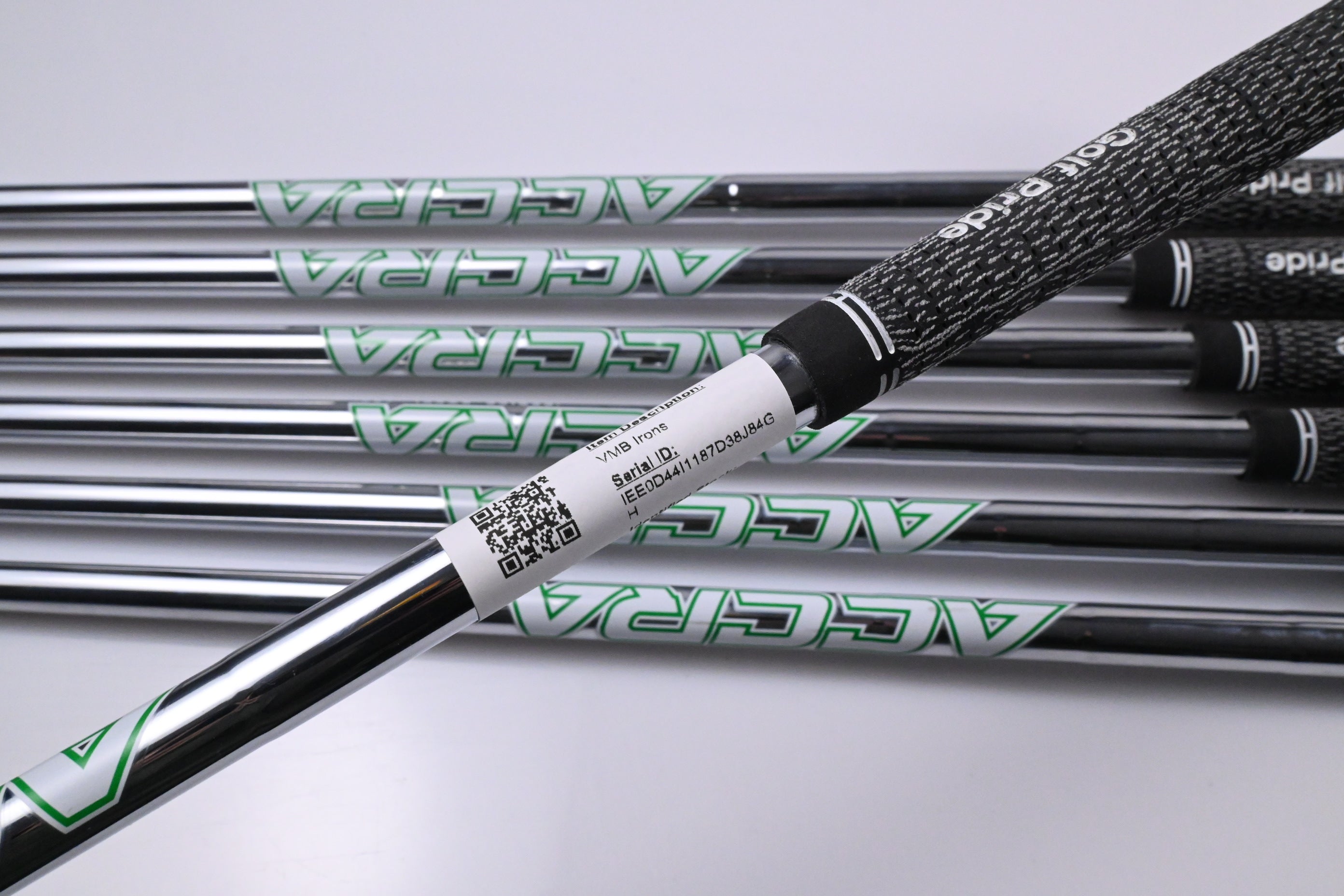Vega VMB Irons / 4-PW / Stiff Flex Accra iSteel Green 125 Shafts