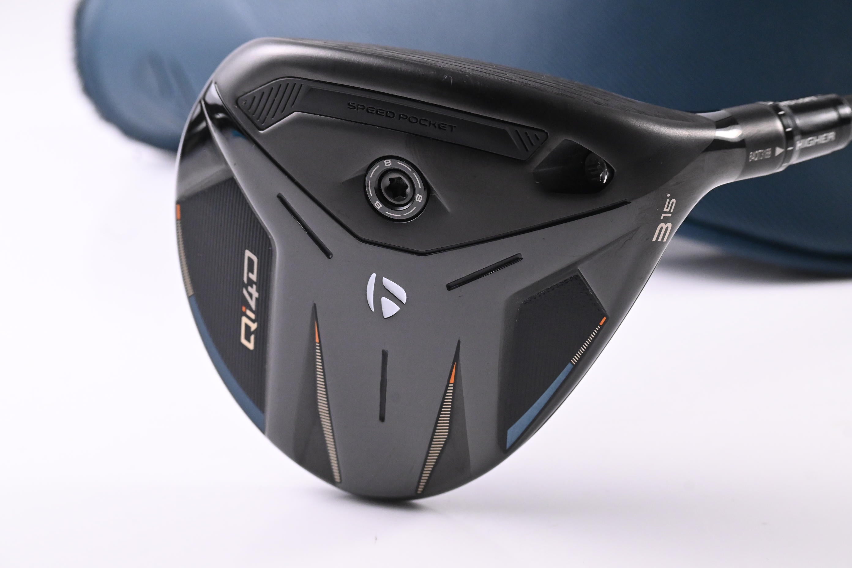 Taylormade Qi4D #3 Wood / 15 Degree / Regular Flex KBS 55 Shaft