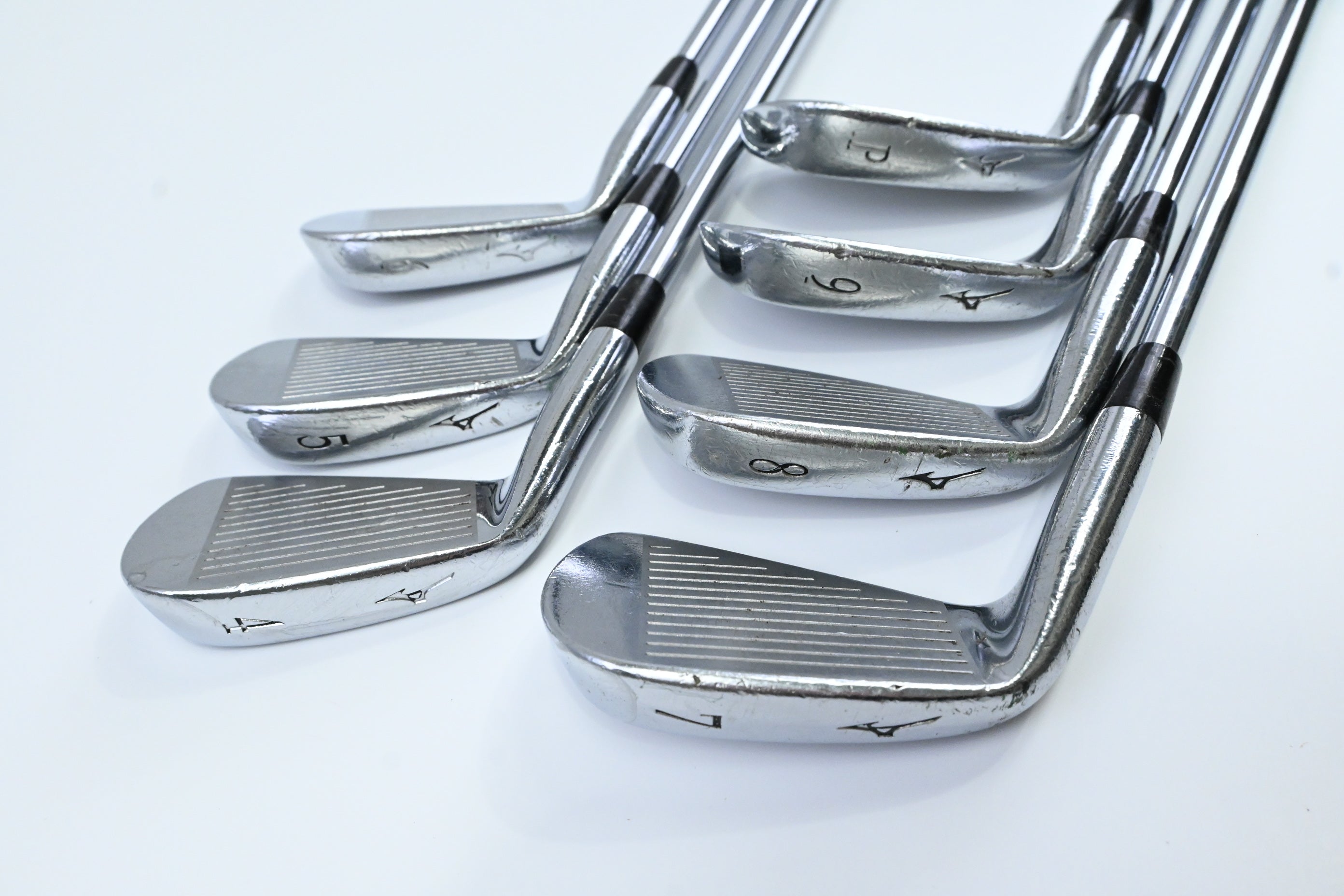 Mizuno MP-57 Irons / 4-PW / Stiff Flex Steel Shaft
