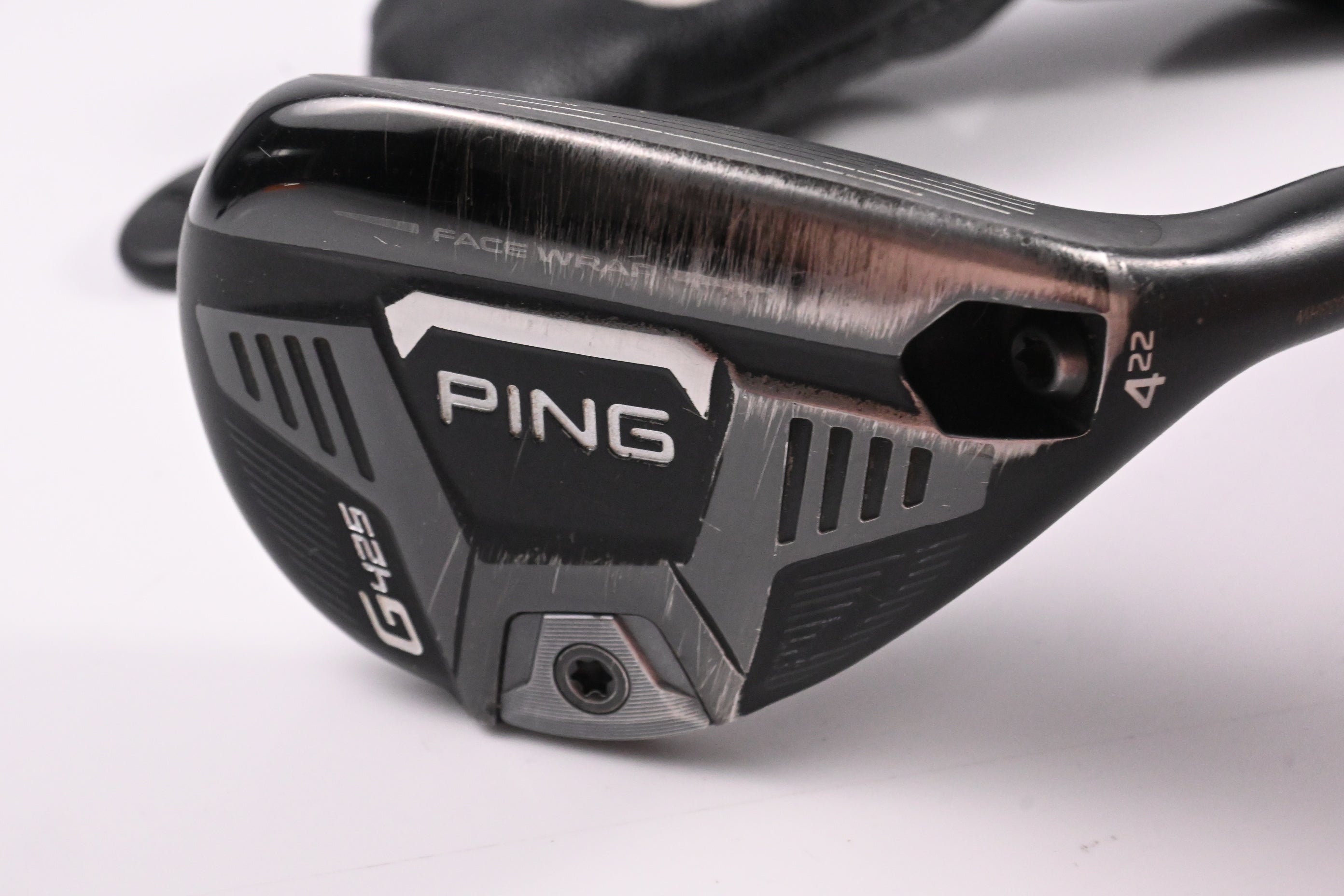 Ping G425 #4 Hybrid / 22 Degree / Regular Flex Ping Alta CB Slate 70 Shaft